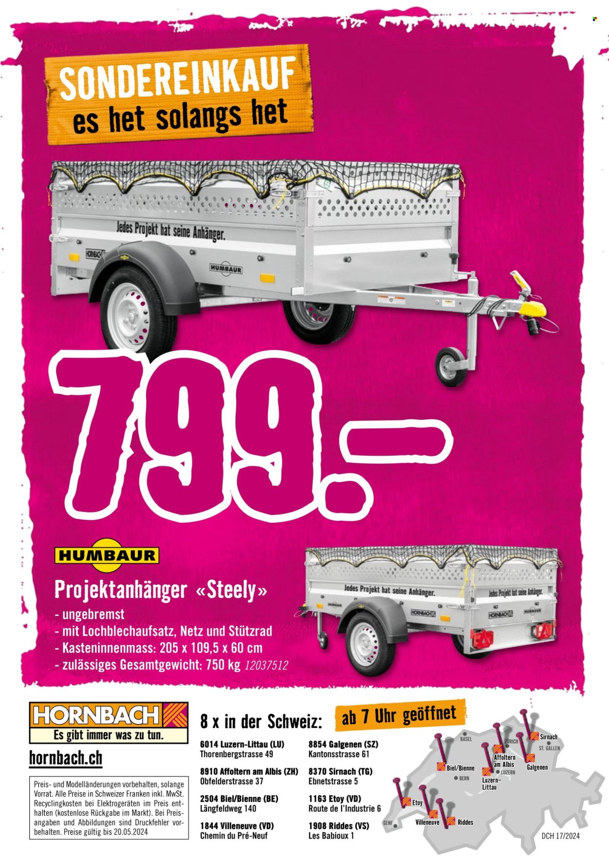 Prospekte Hornbach - 22.4.2024 - 20.5.2024. Seite 32.