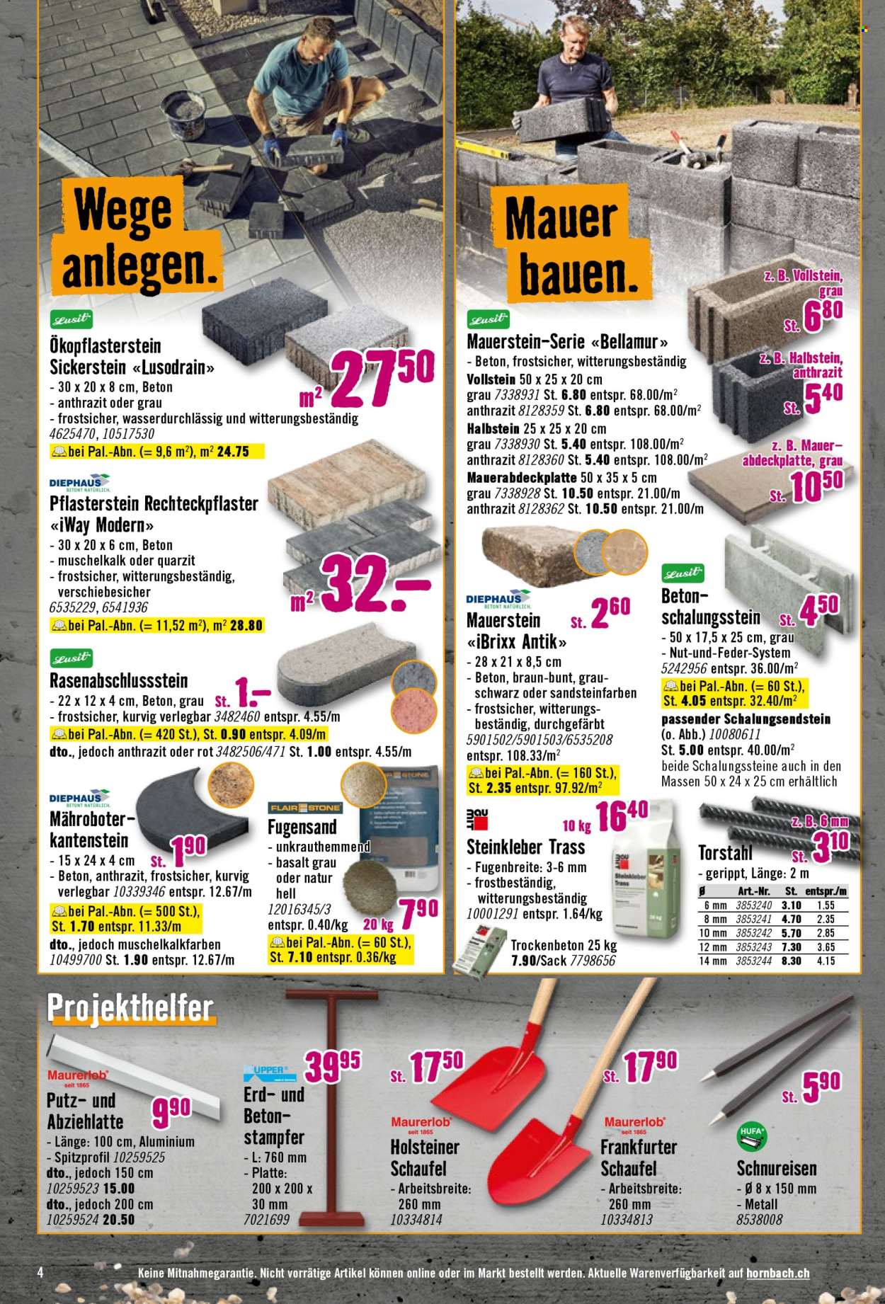 Prospekte Hornbach - 23.4.2025 - 20.5.2025. Seite 4.