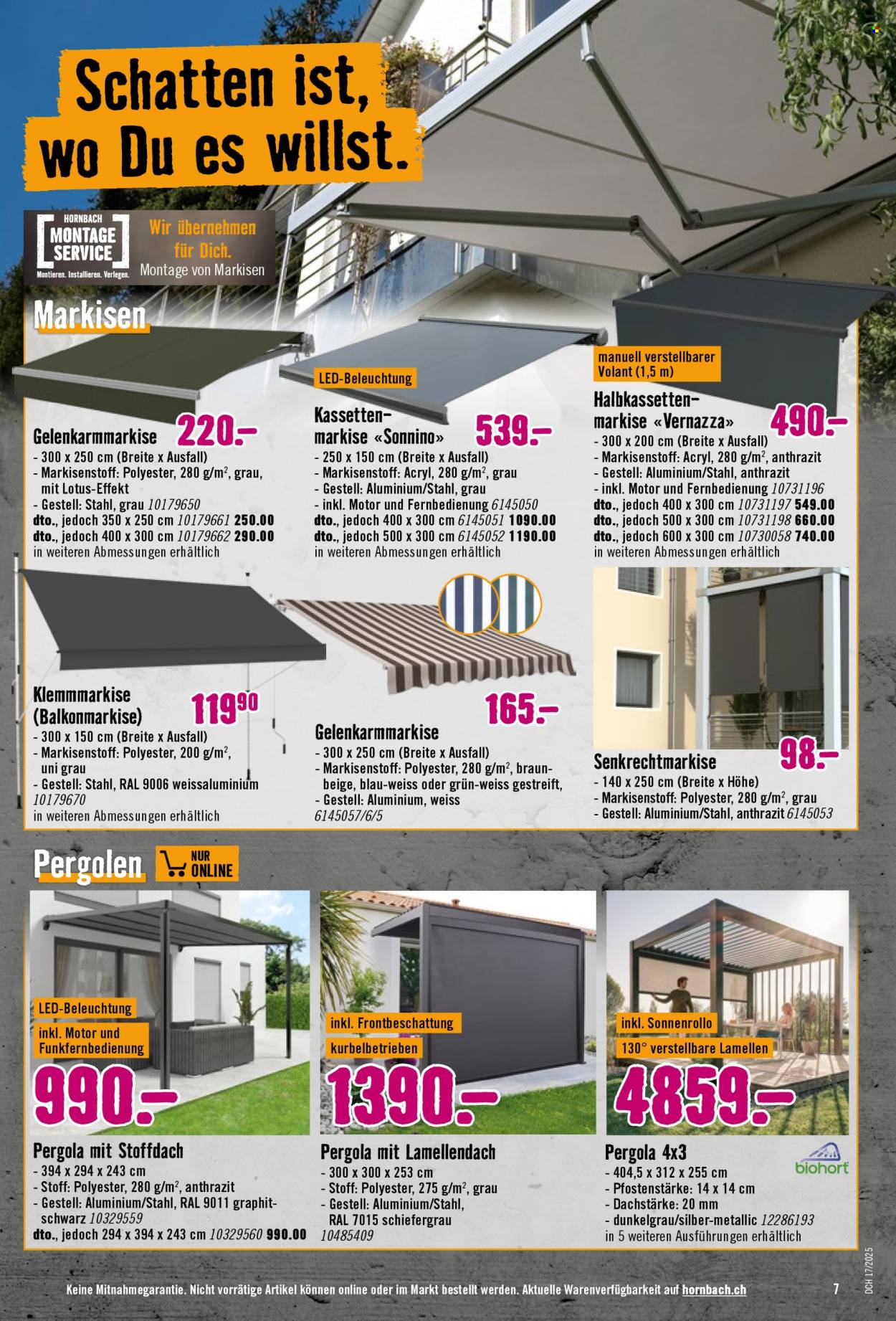 Prospekte Hornbach - 23.4.2025 - 20.5.2025. Seite 7.