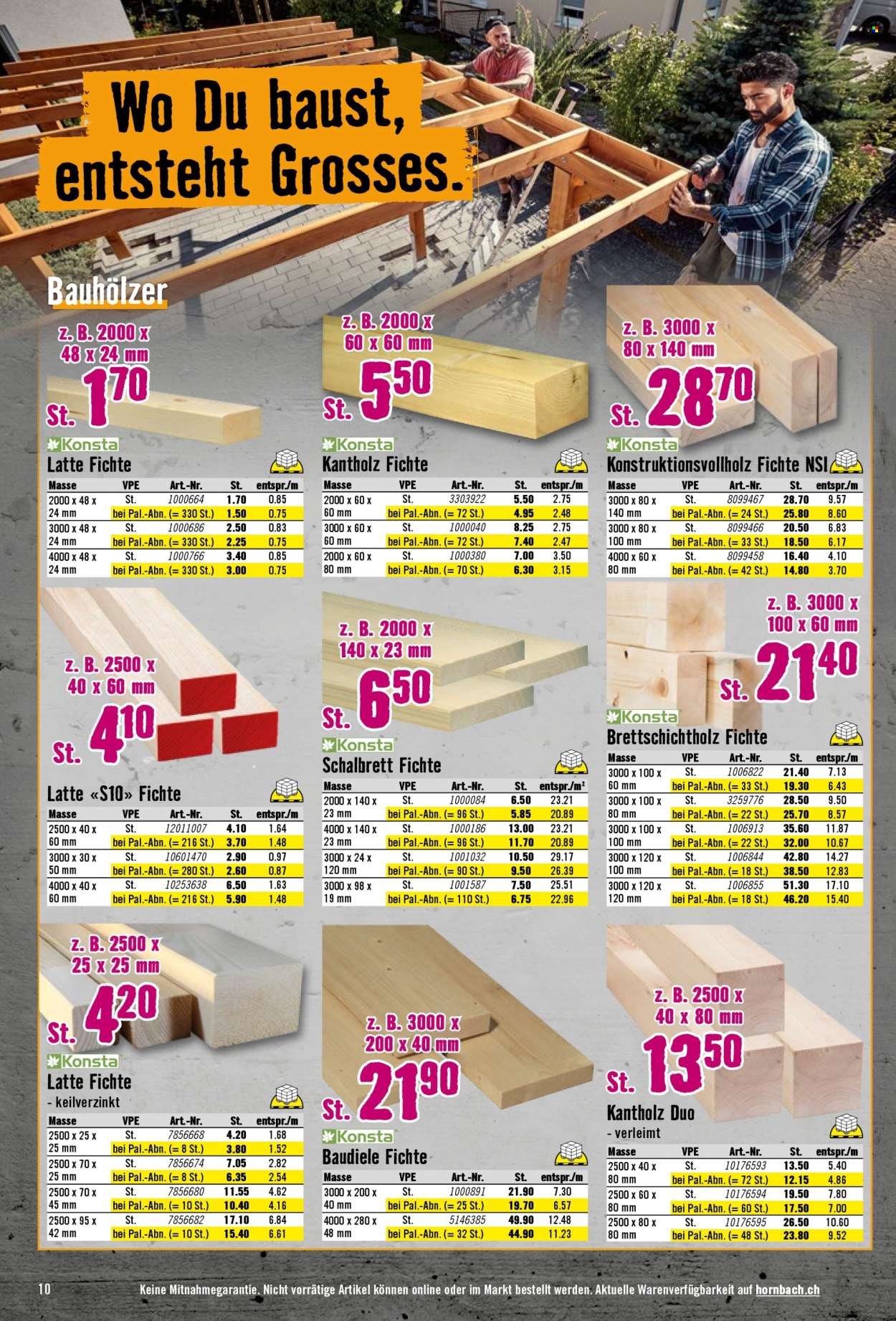 Prospekte Hornbach - 23.4.2025 - 20.5.2025. Seite 10.