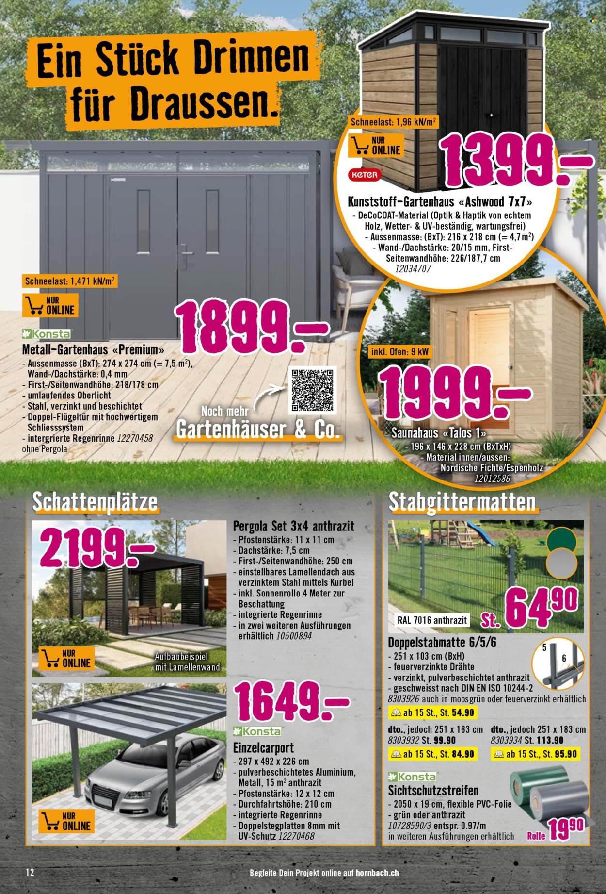 Prospekte Hornbach - 23.4.2025 - 20.5.2025. Seite 12.