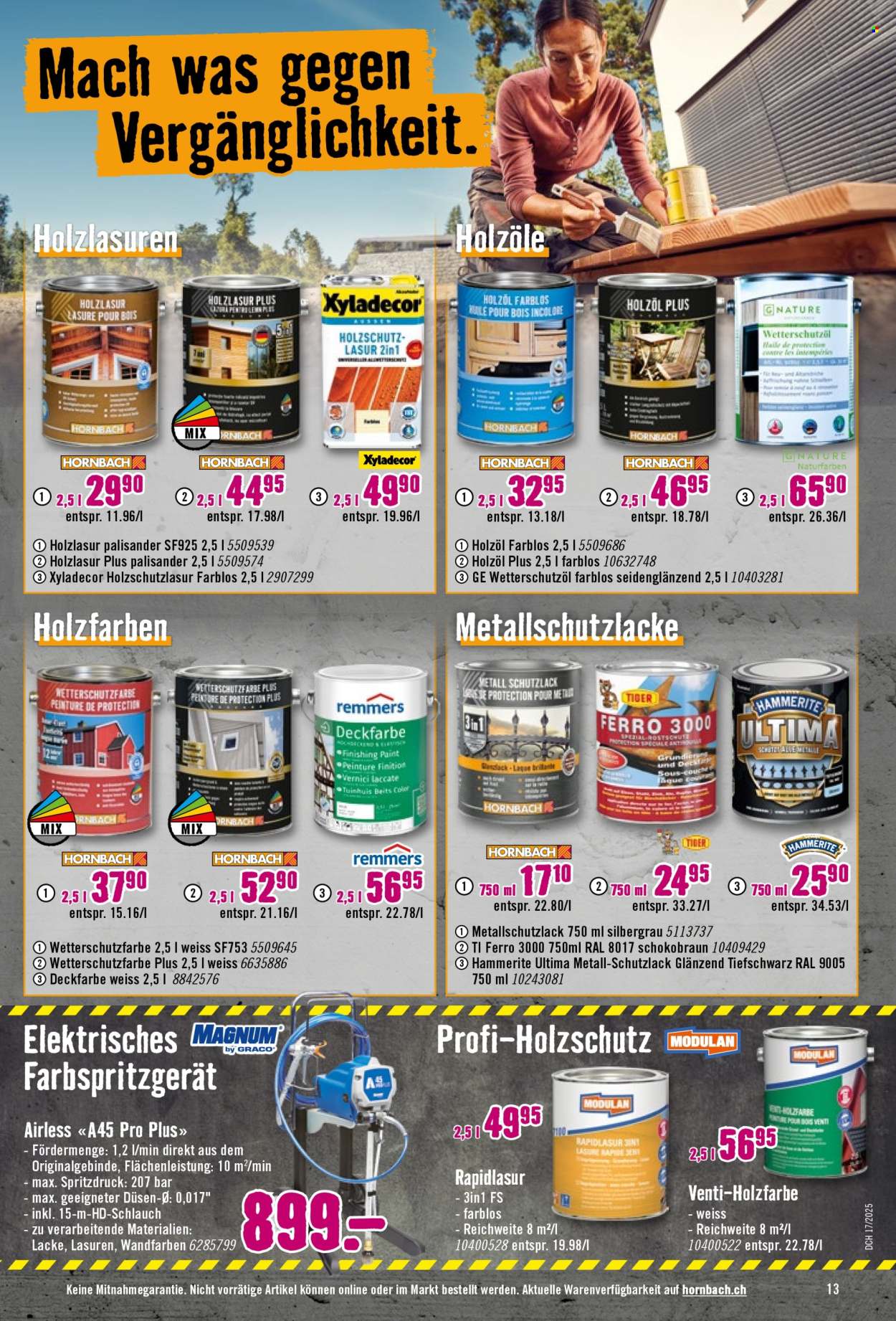 Prospekte Hornbach - 23.4.2025 - 20.5.2025. Seite 13.