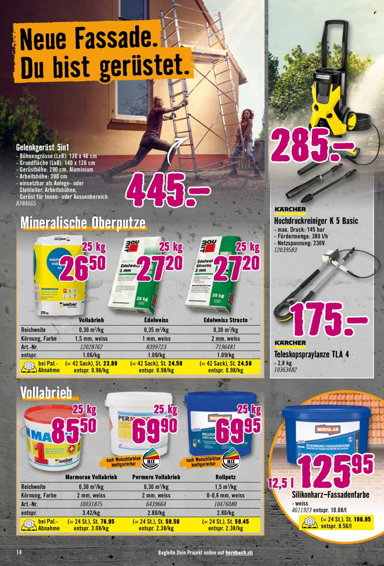 Prospekte Hornbach - 23.4.2025 - 20.5.2025. Seite 14.