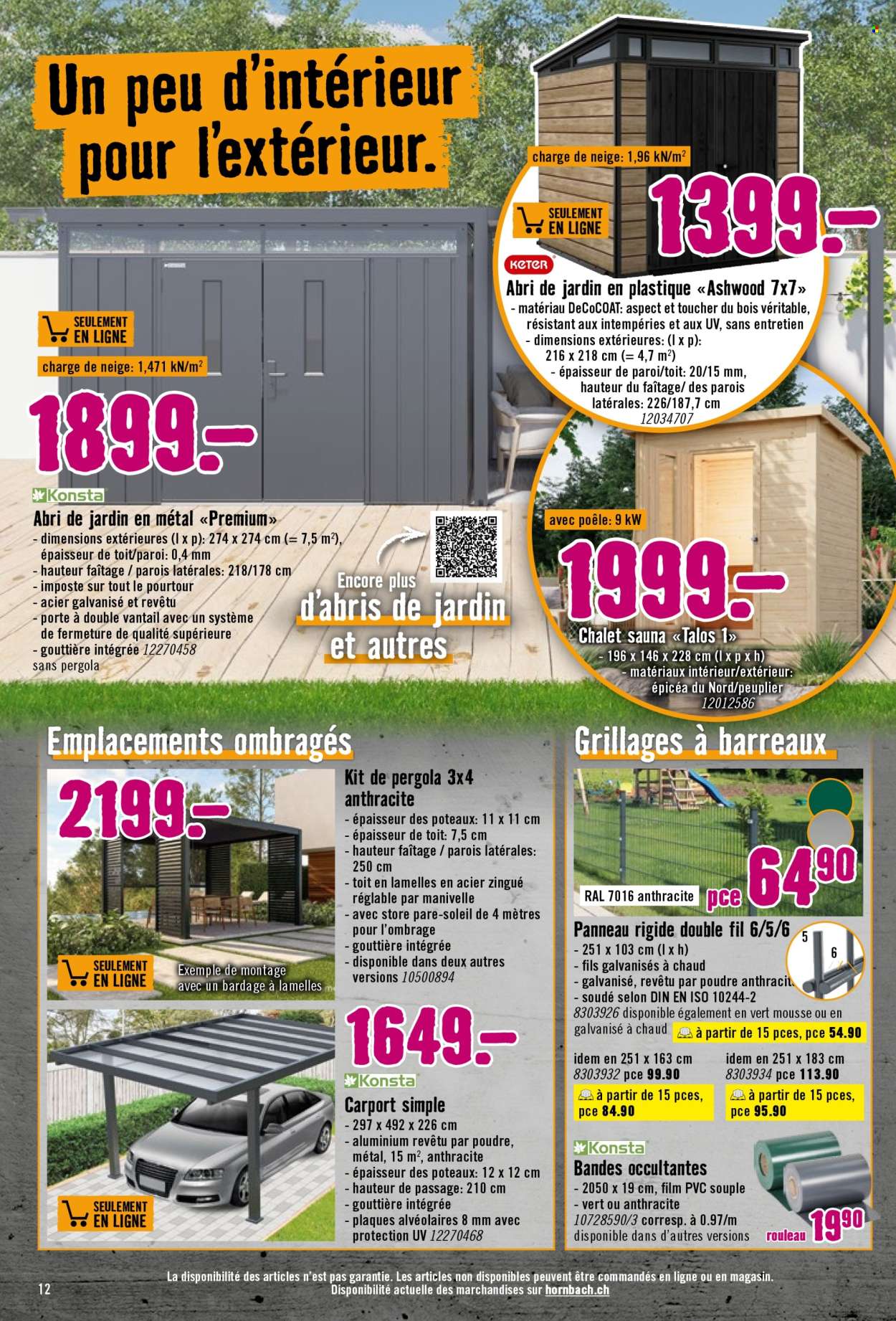 Prospekte Hornbach - 23.4.2025 - 20.5.2025. Seite 12.