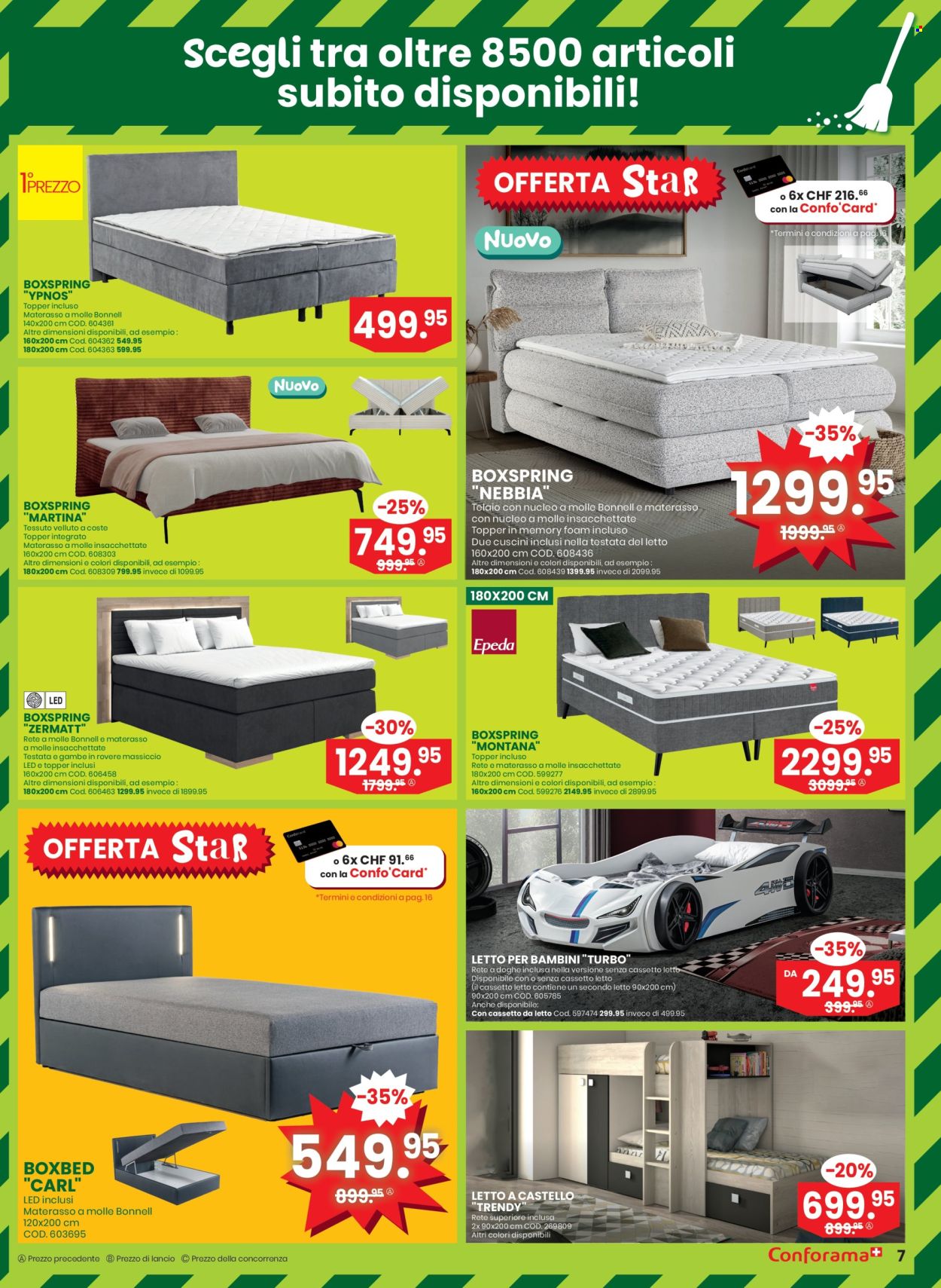 Prospekte Conforama - 30.4.2025 - 13.5.2025. Seite 7.