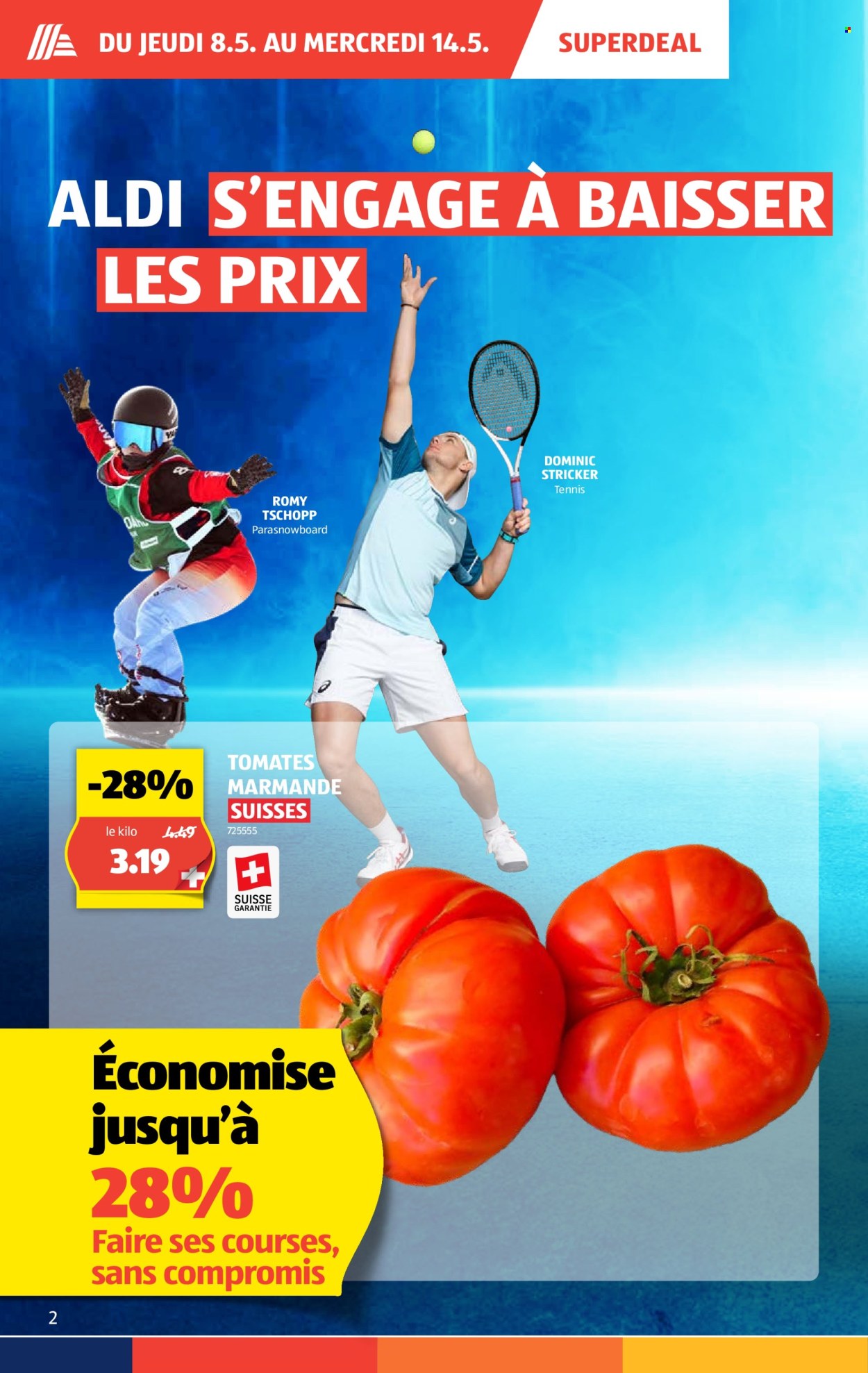 Prospekte Aldi - 8.5.2025 - 14.5.2025. Seite 2.
