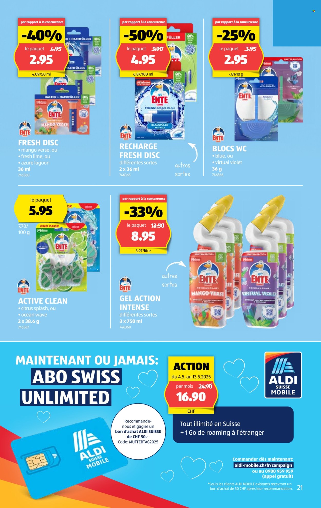Prospekte Aldi - 8.5.2025 - 14.5.2025. Seite 21.