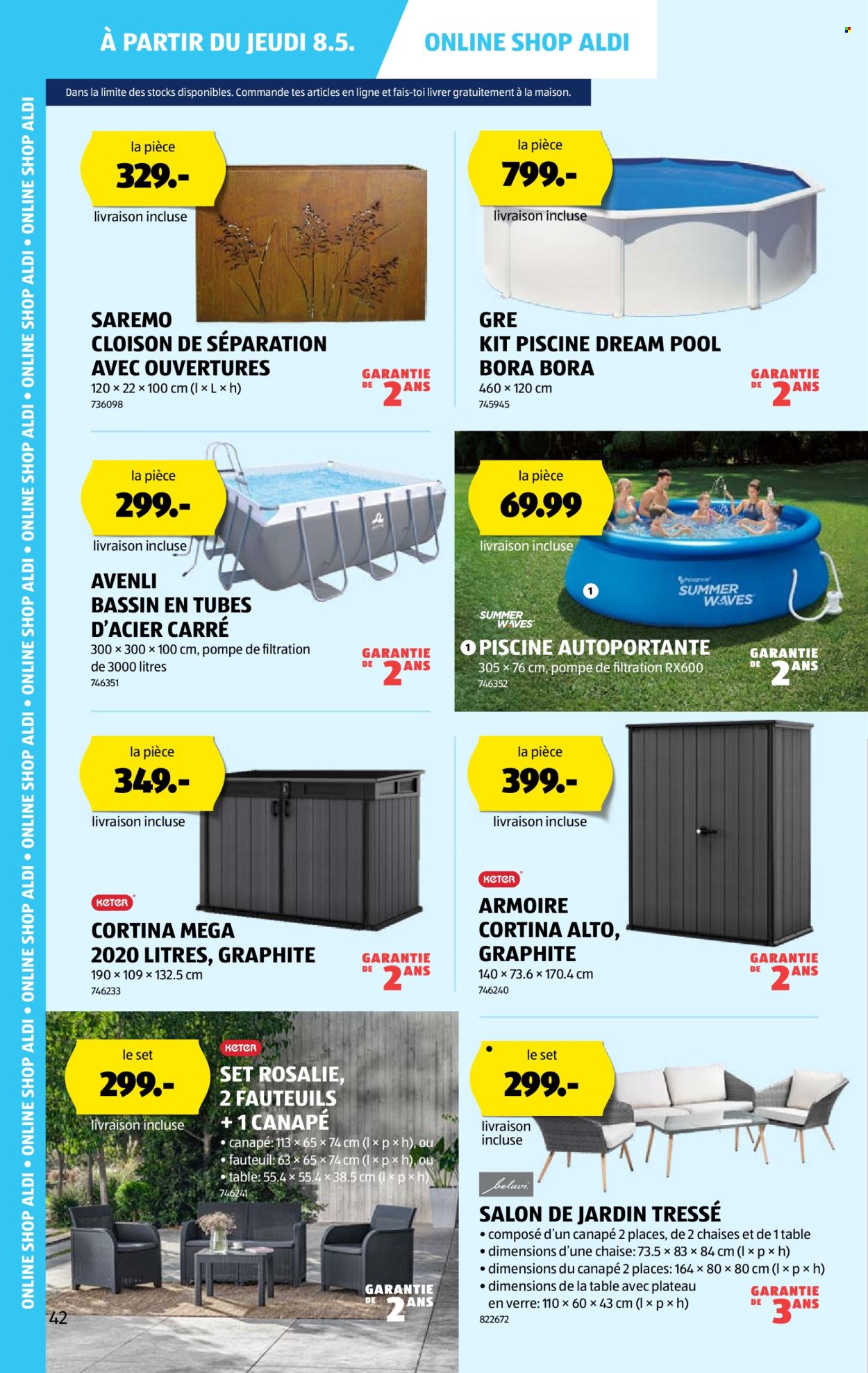 Prospekte Aldi - 8.5.2025 - 14.5.2025. Seite 42.