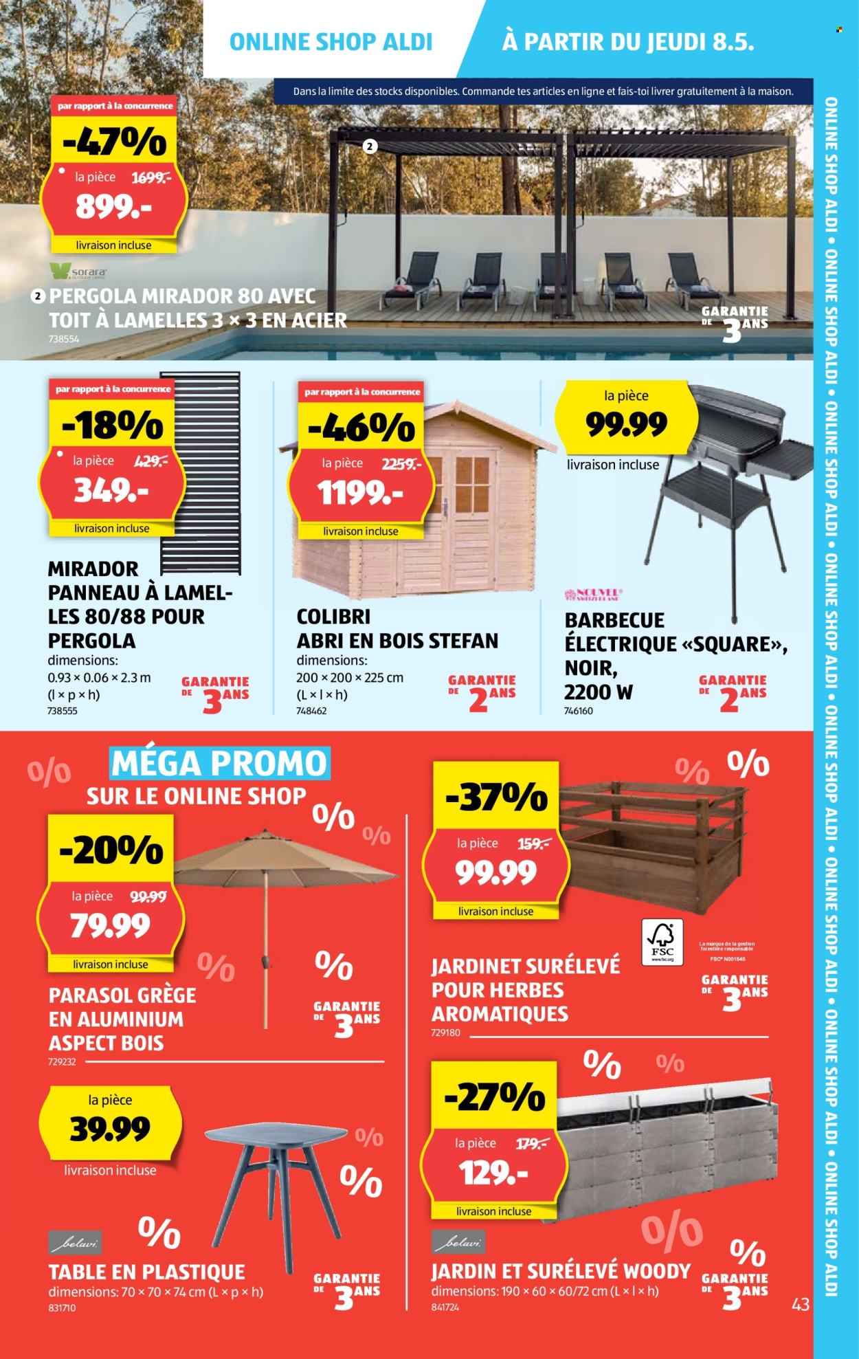 Prospekte Aldi - 8.5.2025 - 14.5.2025. Seite 43.