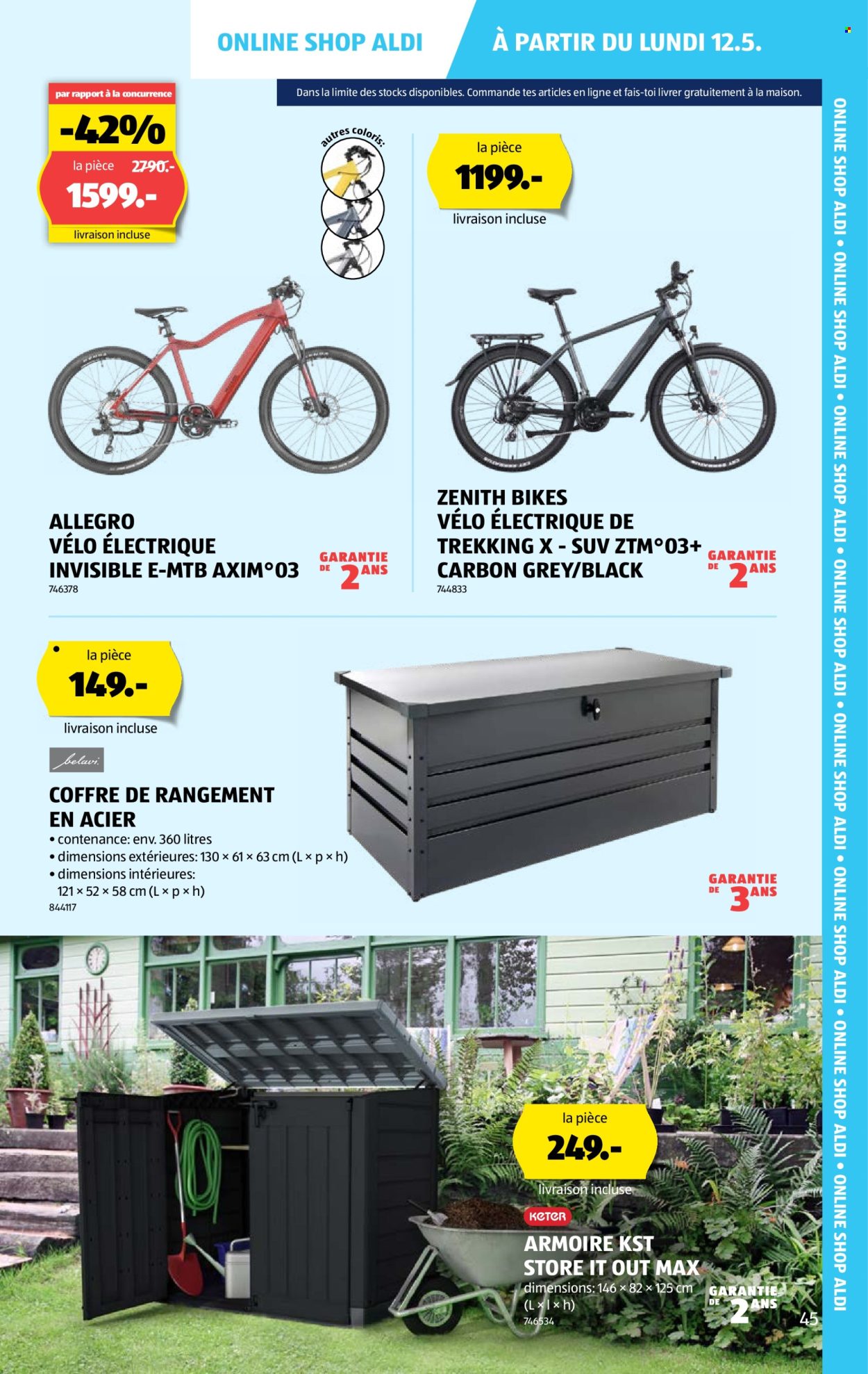 Prospekte Aldi - 8.5.2025 - 14.5.2025. Seite 45.