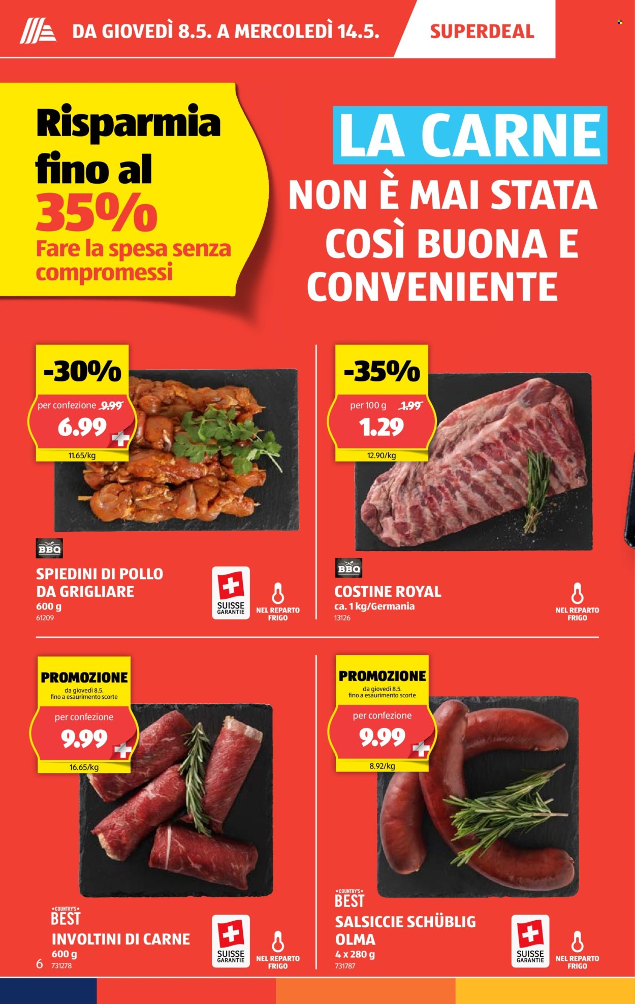 Prospekte Aldi - 8.5.2025 - 14.5.2025. Seite 6.