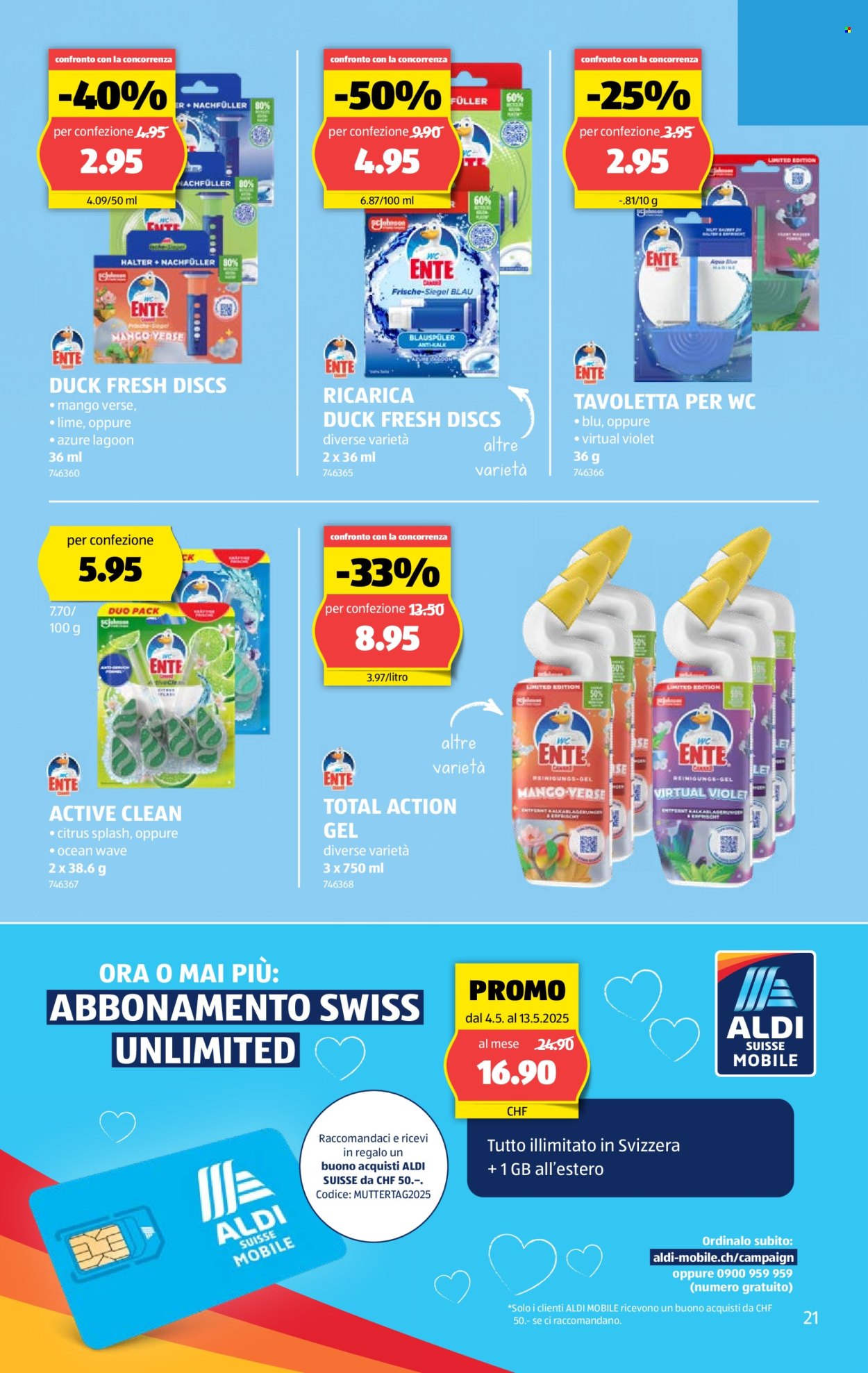 Prospekte Aldi - 8.5.2025 - 14.5.2025. Seite 21.