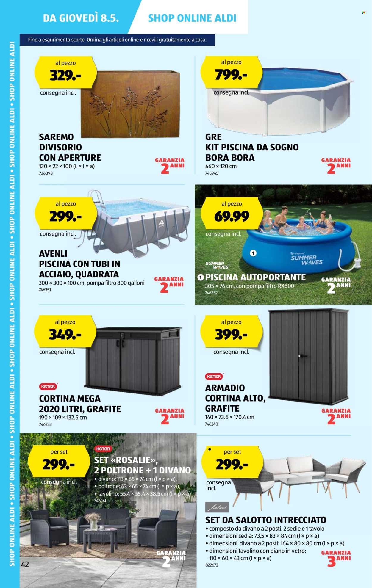 Prospekte Aldi - 8.5.2025 - 14.5.2025. Seite 42.