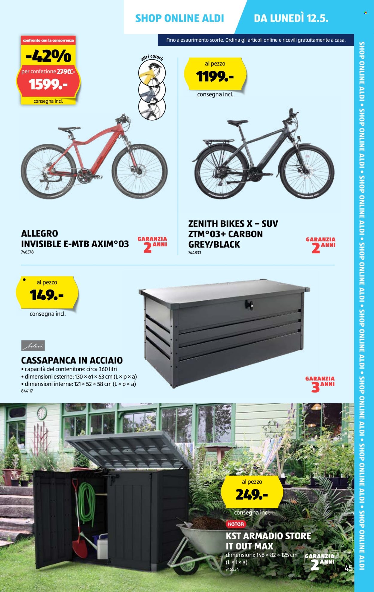 Prospekte Aldi - 8.5.2025 - 14.5.2025. Seite 45.