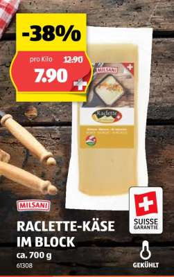 RACLETTE-KÄSE IM BLOCK