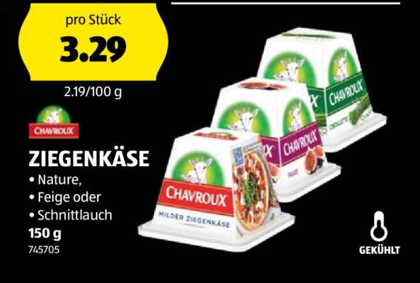 Chavroux Ziegenkäse​
