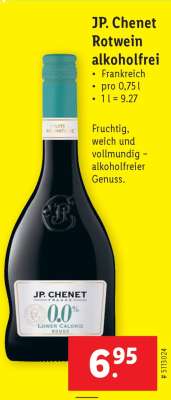 JP. Chenet Rotwein alkoholfrei