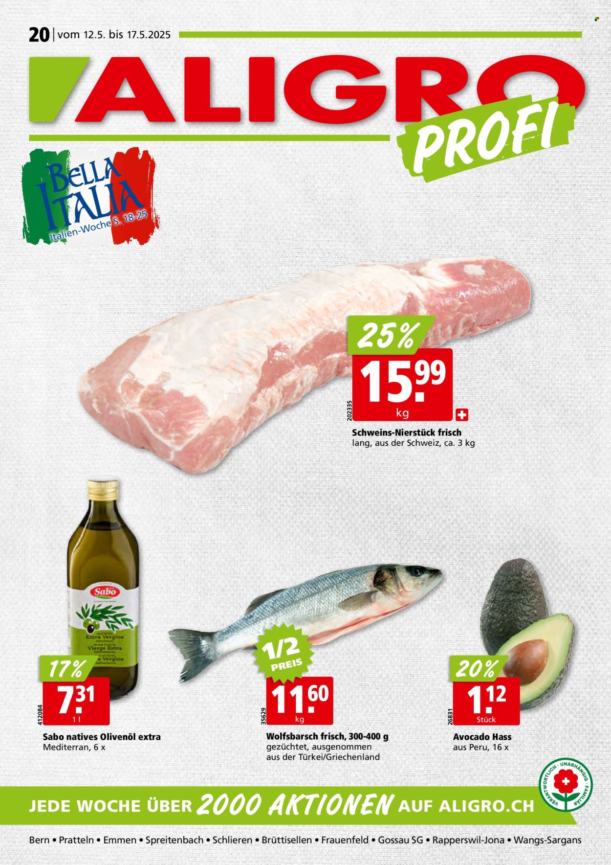 Prospekte ALIGRO - 12.5.2025 - 17.5.2025. Seite 1.