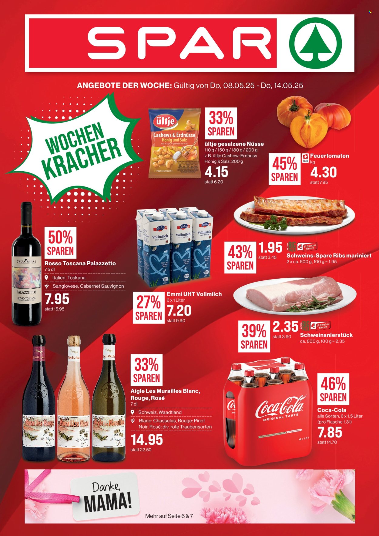 Prospekte SPAR - 8.5.2025 - 14.5.2025. Seite 1.