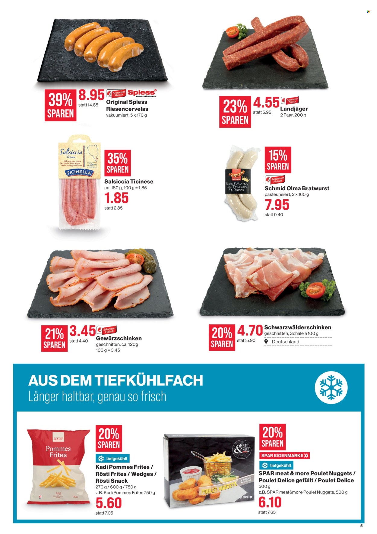 Prospekte SPAR - 8.5.2025 - 14.5.2025. Seite 5.
