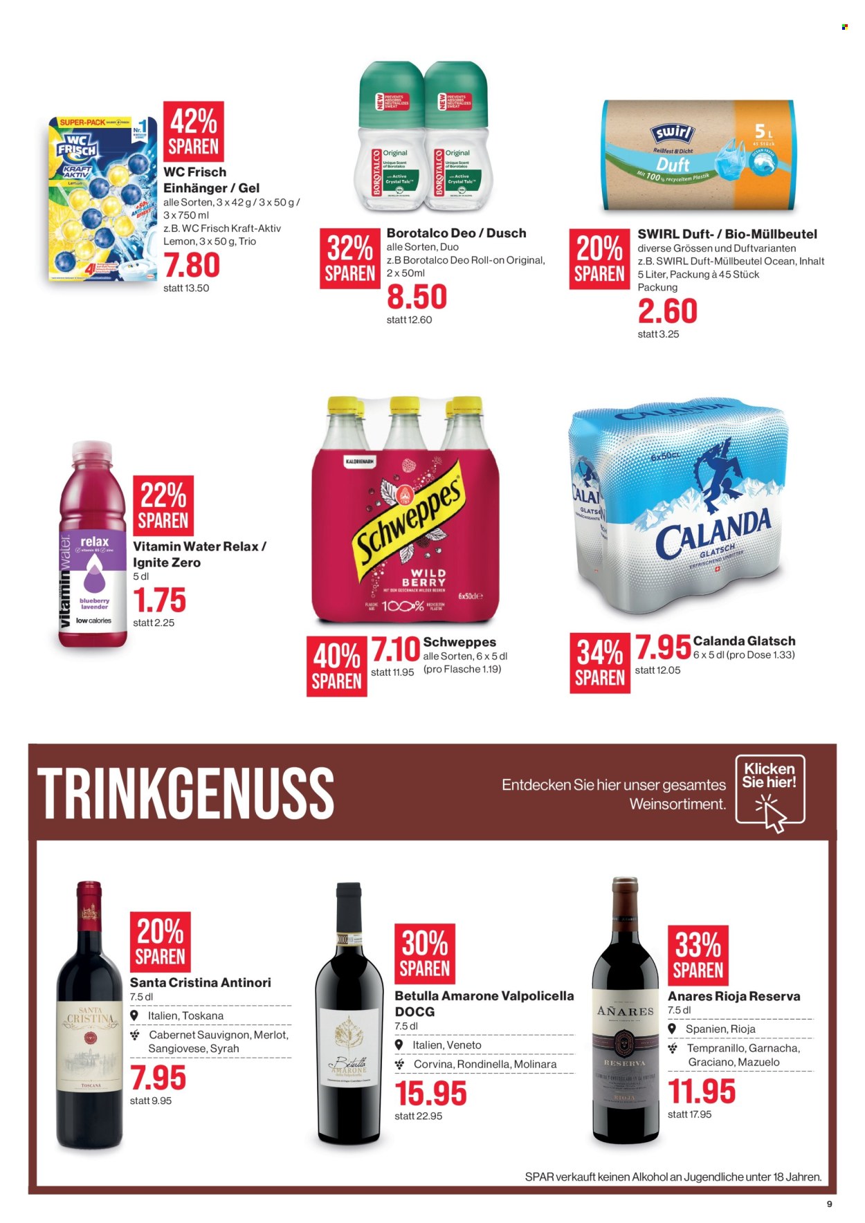 Prospekte SPAR - 8.5.2025 - 14.5.2025. Seite 9.