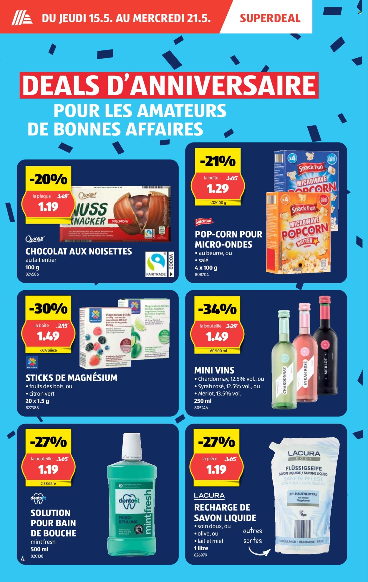 Prospekte Aldi - 15.5.2025 - 21.5.2025. Seite 4.