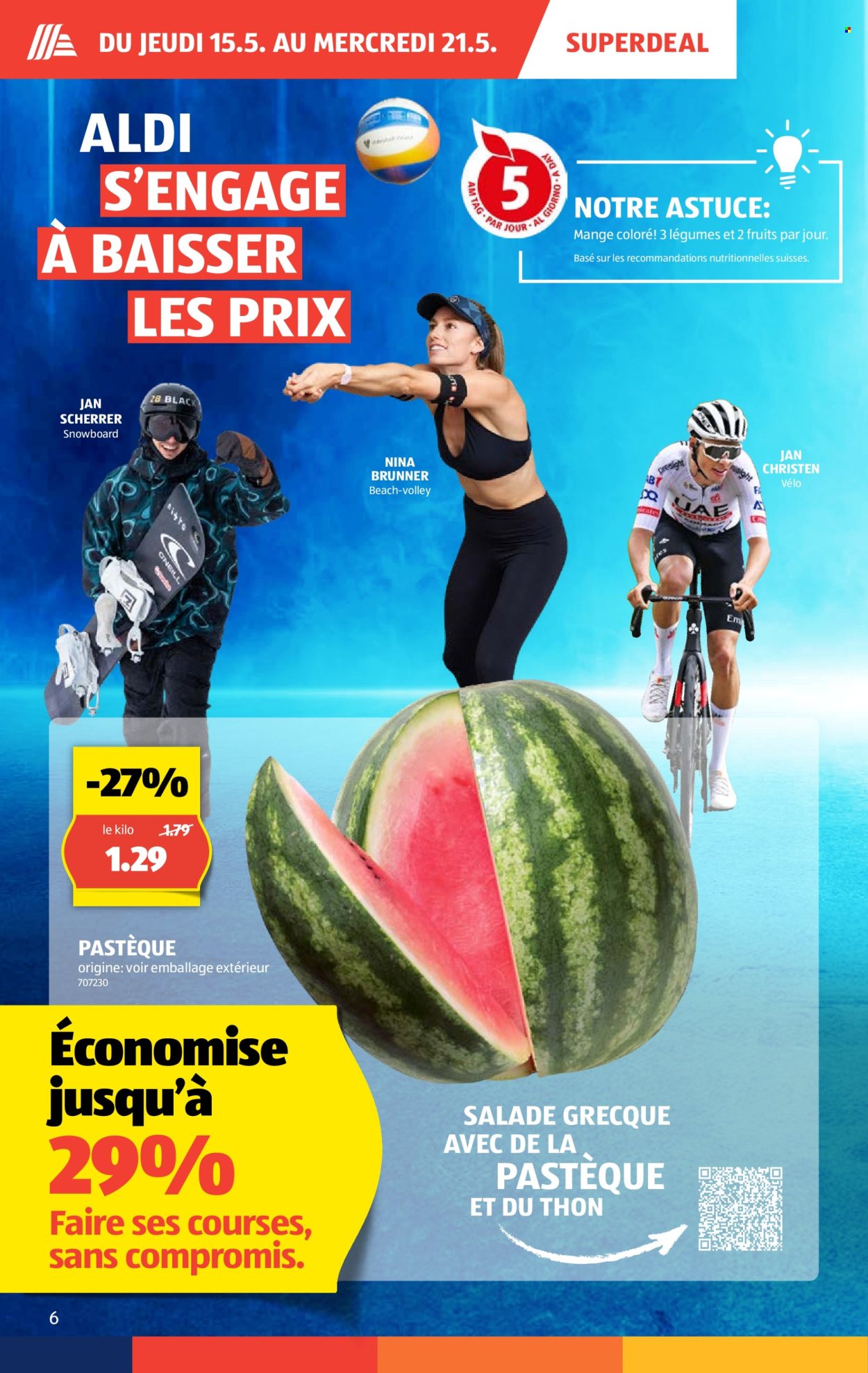 Prospekte Aldi - 15.5.2025 - 21.5.2025. Seite 6.