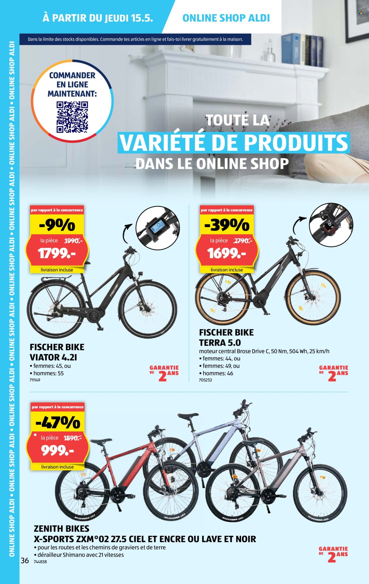 Prospekte Aldi - 15.5.2025 - 21.5.2025. Seite 36.