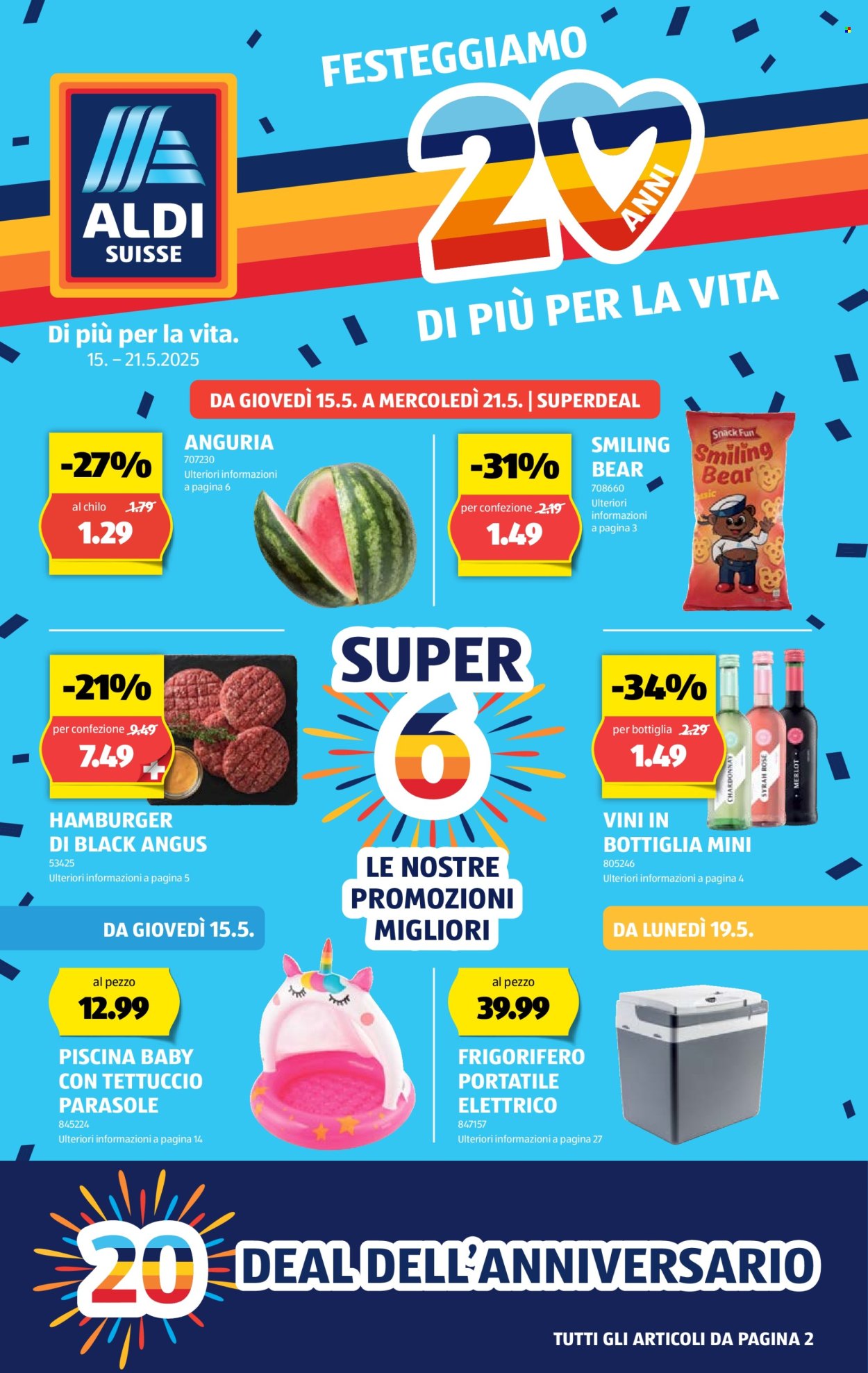 Prospekte Aldi - 15.5.2025 - 21.5.2025. Seite 1.