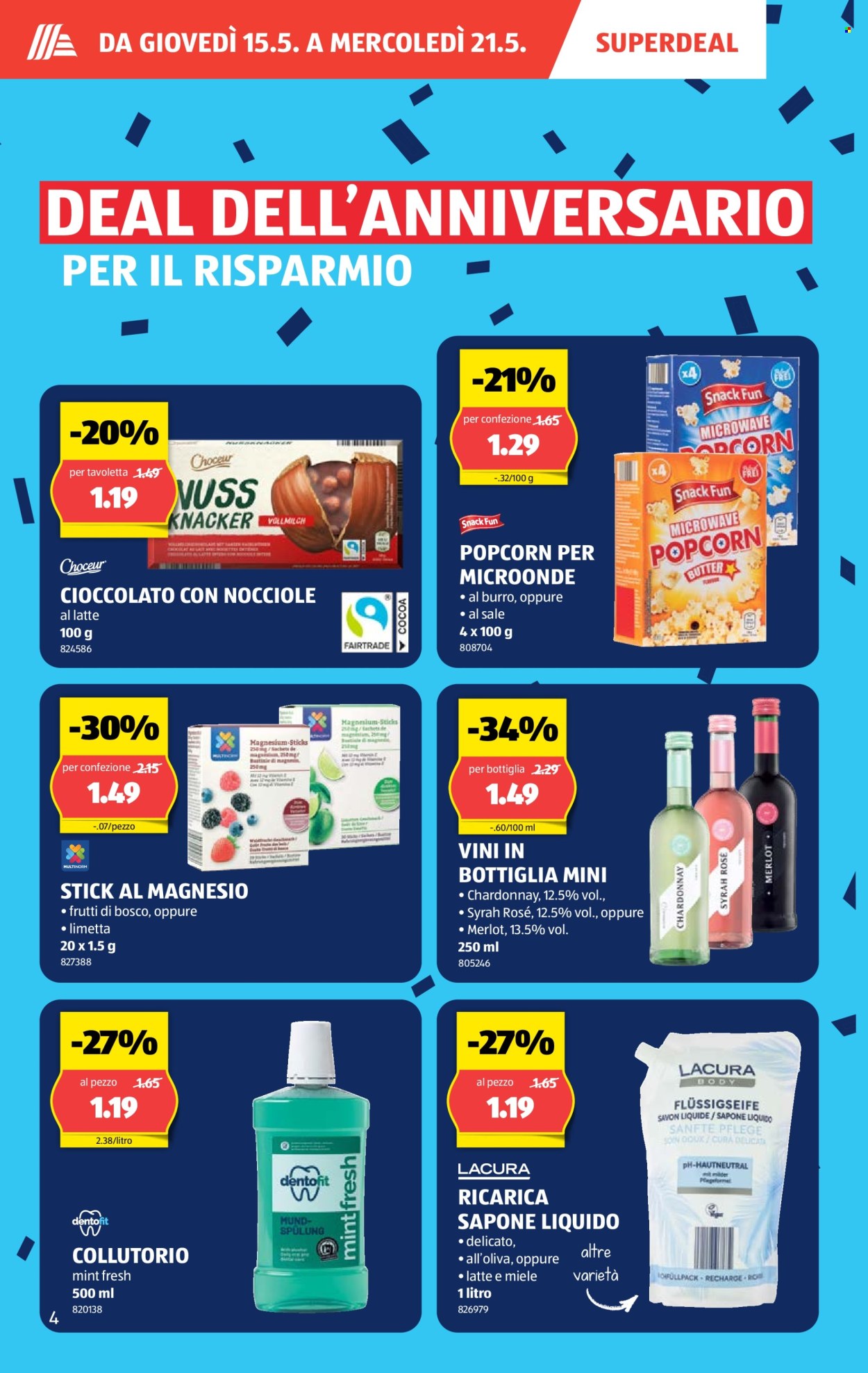 Prospekte Aldi - 15.5.2025 - 21.5.2025. Seite 4.