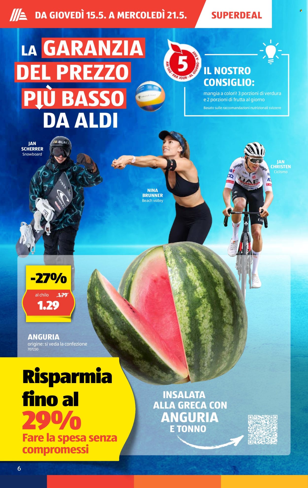 Prospekte Aldi - 15.5.2025 - 21.5.2025. Seite 6.