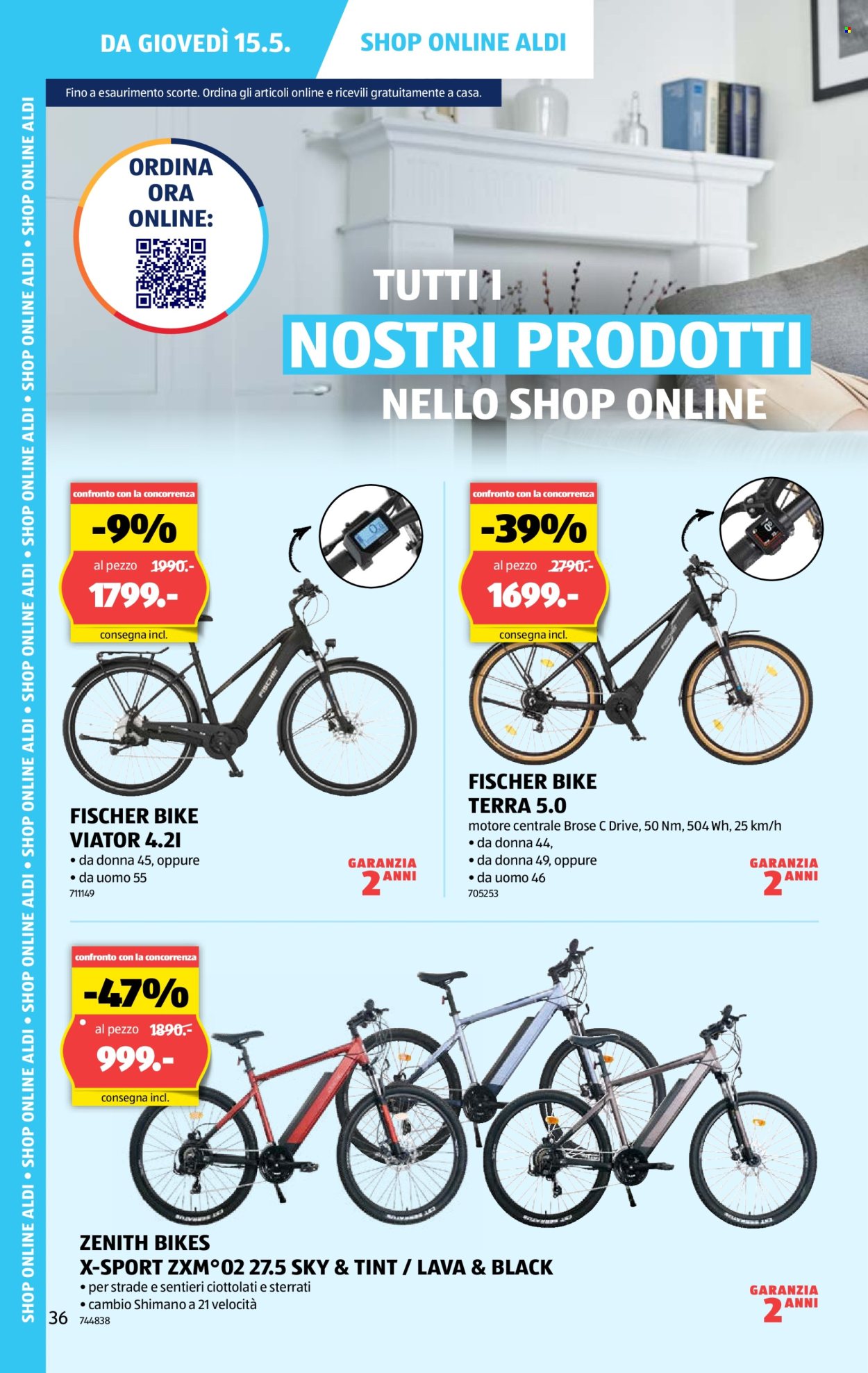 Prospekte Aldi - 15.5.2025 - 21.5.2025. Seite 36.