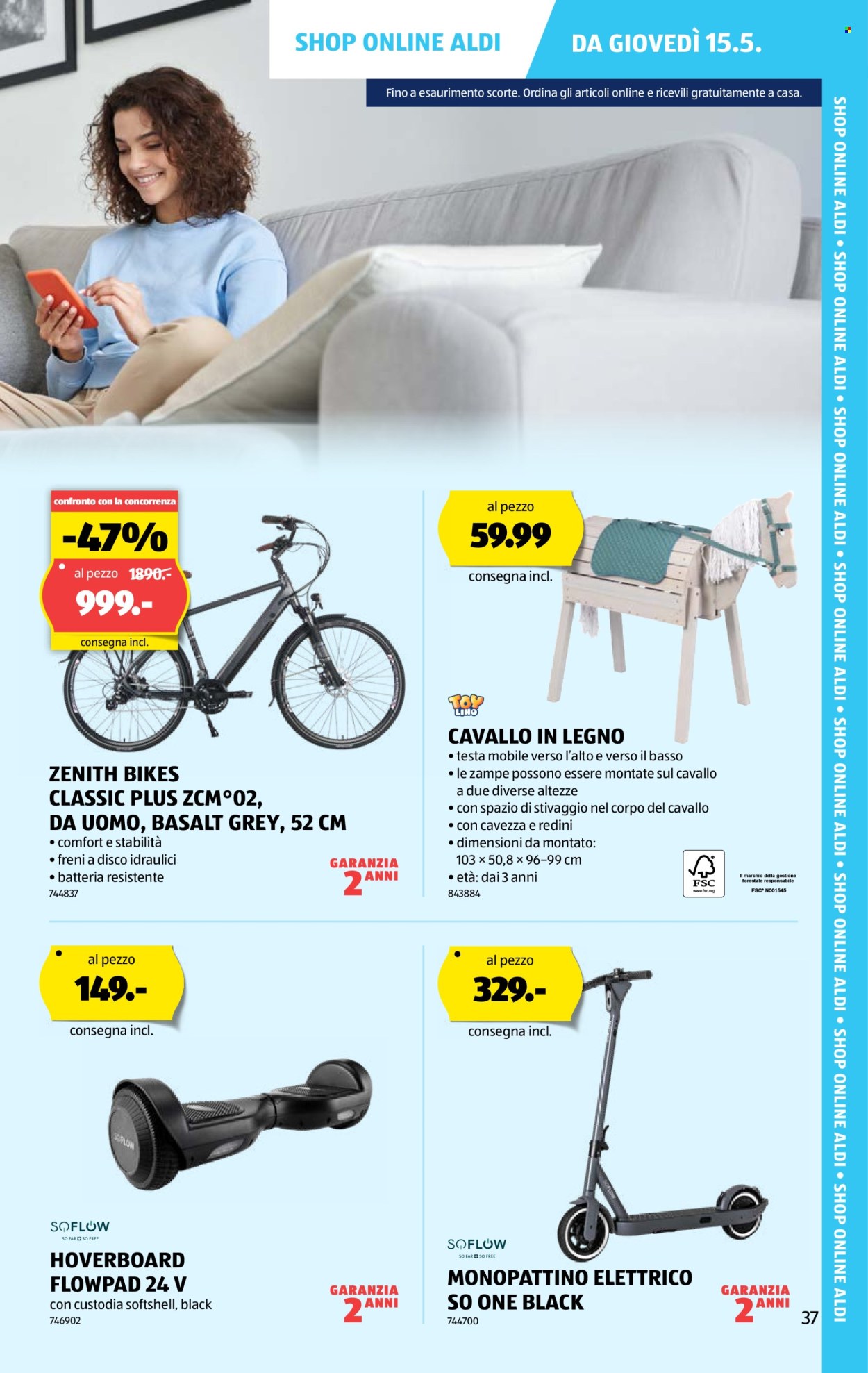 Prospekte Aldi - 15.5.2025 - 21.5.2025. Seite 37.