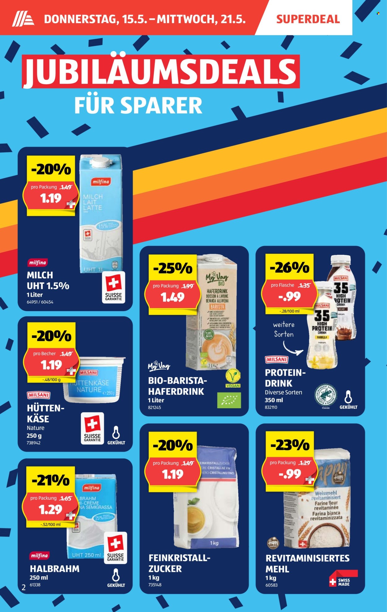 Prospekte Aldi - 15.5.2025 - 21.5.2025. Seite 2.