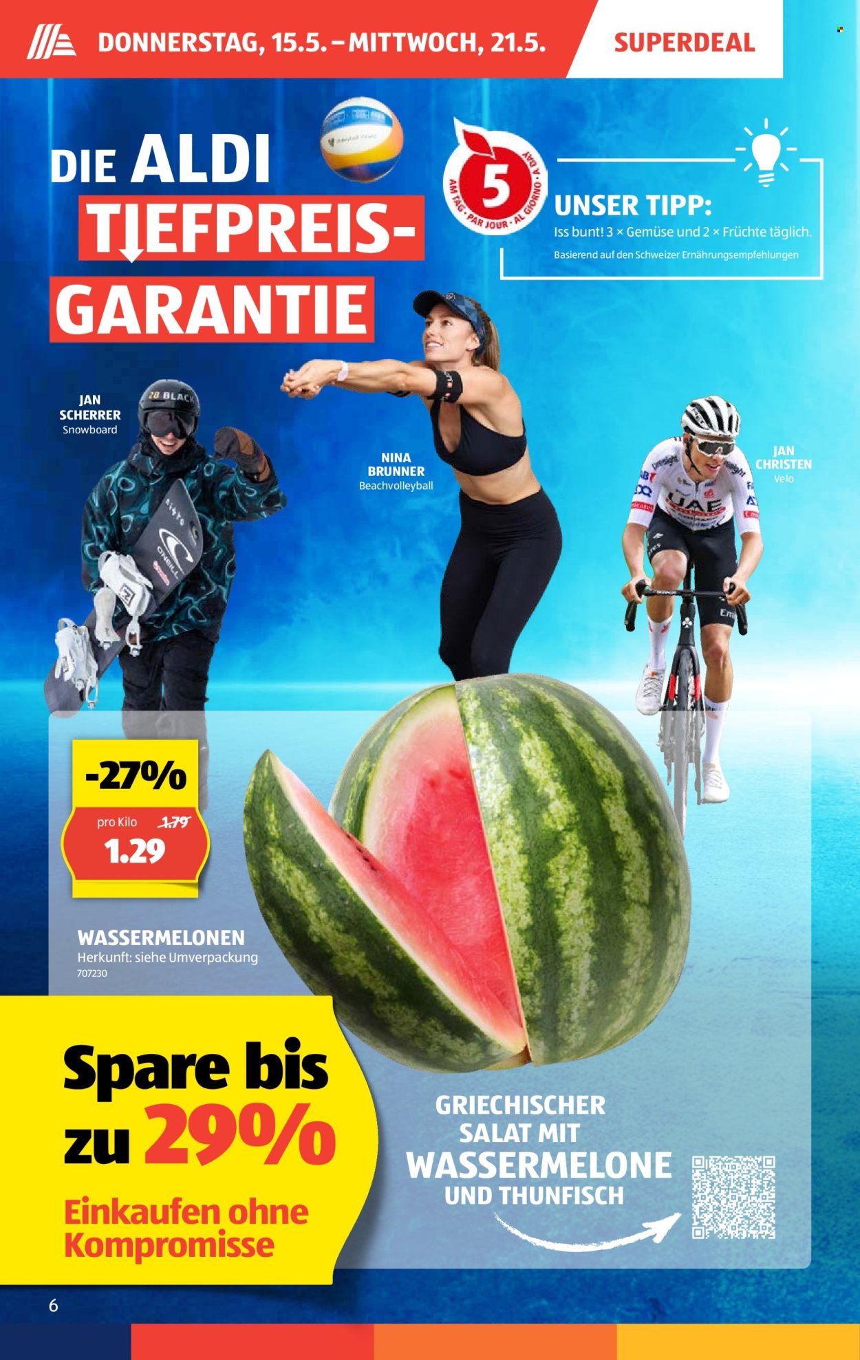 Prospekte Aldi - 15.5.2025 - 21.5.2025. Seite 6.