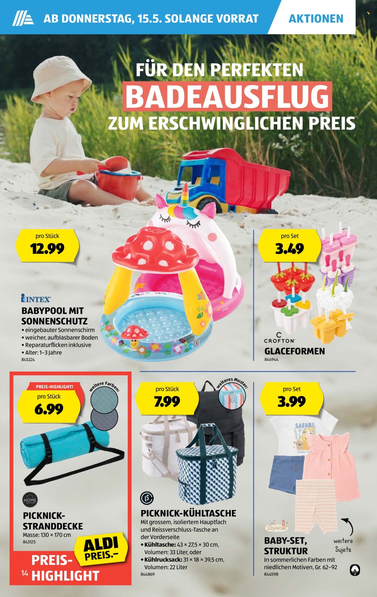 Prospekte Aldi - 15.5.2025 - 21.5.2025. Seite 14.