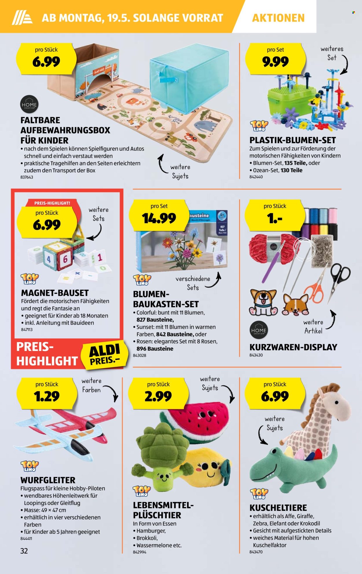 Prospekte Aldi - 15.5.2025 - 21.5.2025. Seite 32.