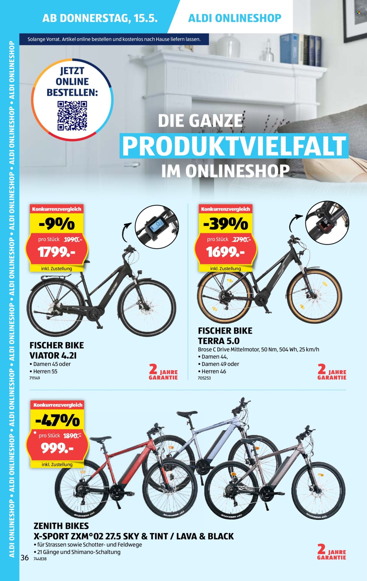 Prospekte Aldi - 15.5.2025 - 21.5.2025. Seite 36.