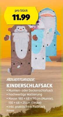 ADVENTURIDGE: KINDERSCHLAFSACK