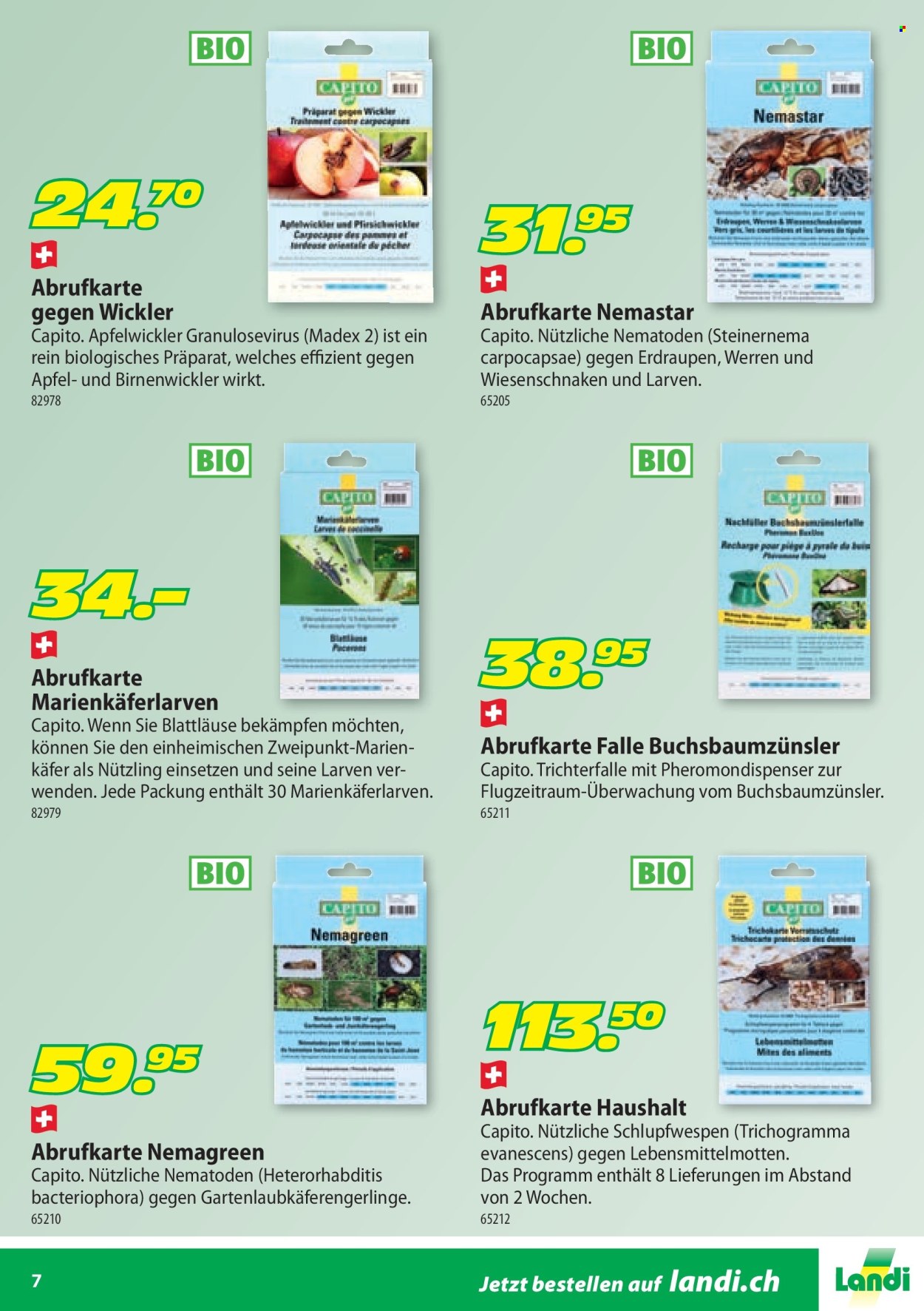 Prospekte Landi - 28.1.2026 - 31.10.2026. Seite 7. Seite 7
