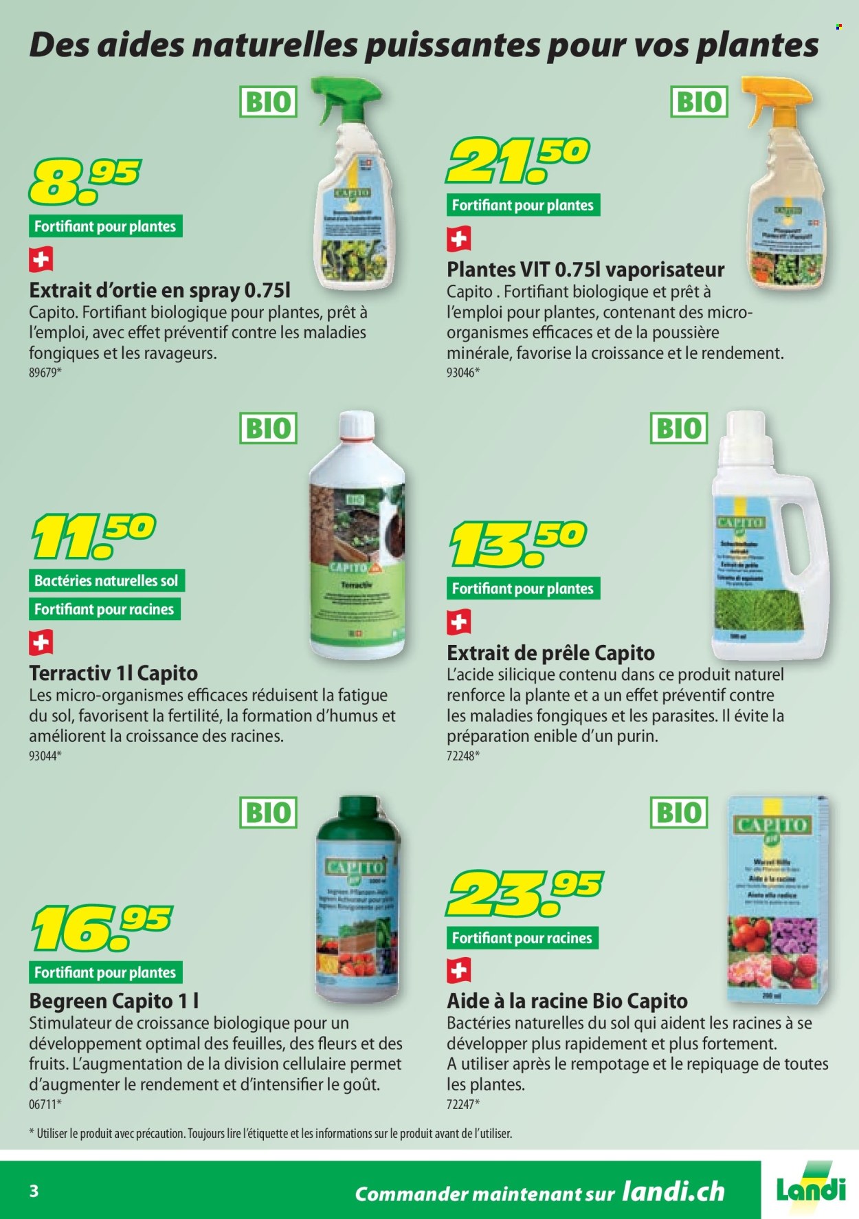 Prospekte Landi - 28.1.2026 - 31.10.2026. Seite 3. Seite 3
