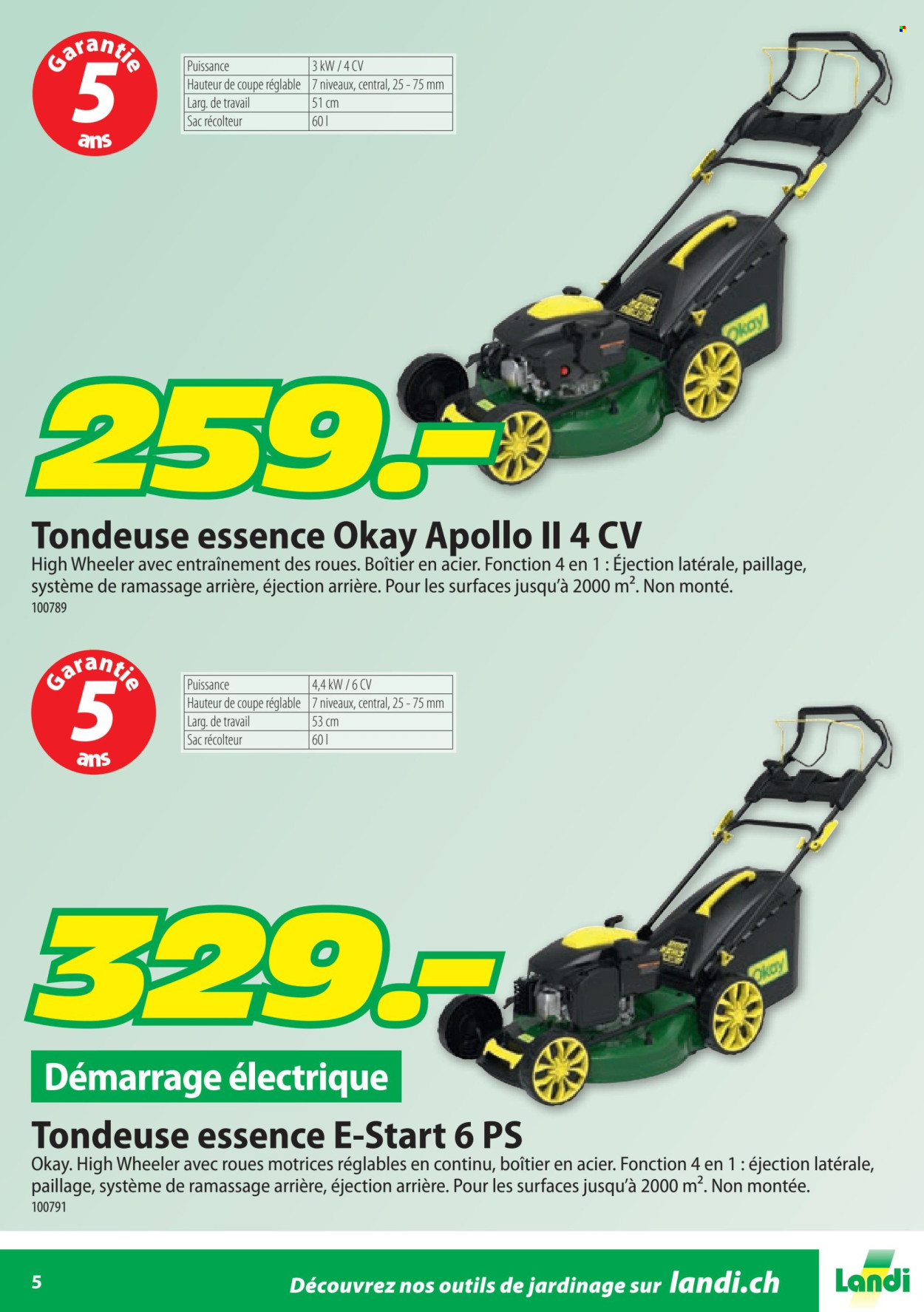 Prospekte Landi - 14.2.2026 - 31.10.2026. Seite 5. Seite 5