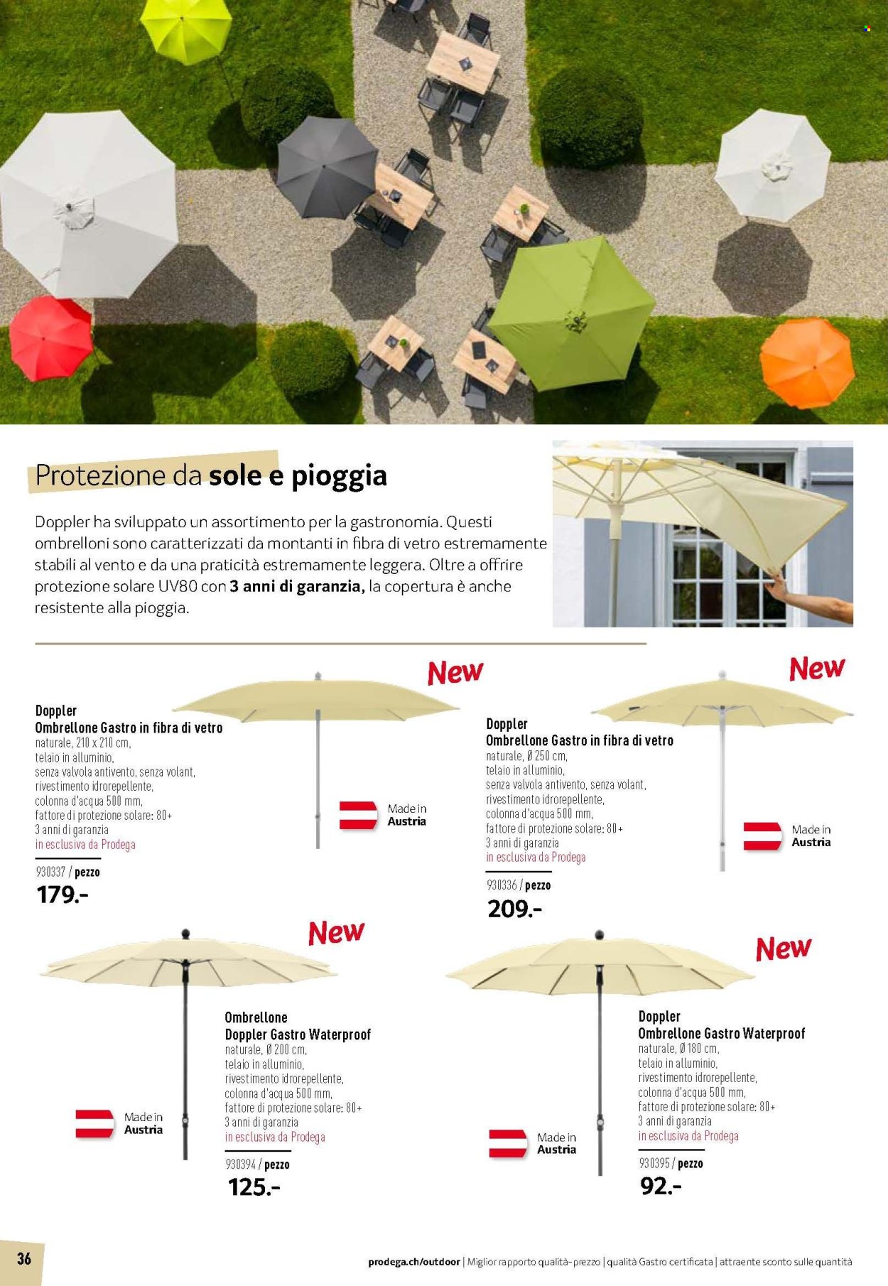 Prospekte Prodega - 1.3.2026 - 31.8.2026. Seite 36. Seite 36