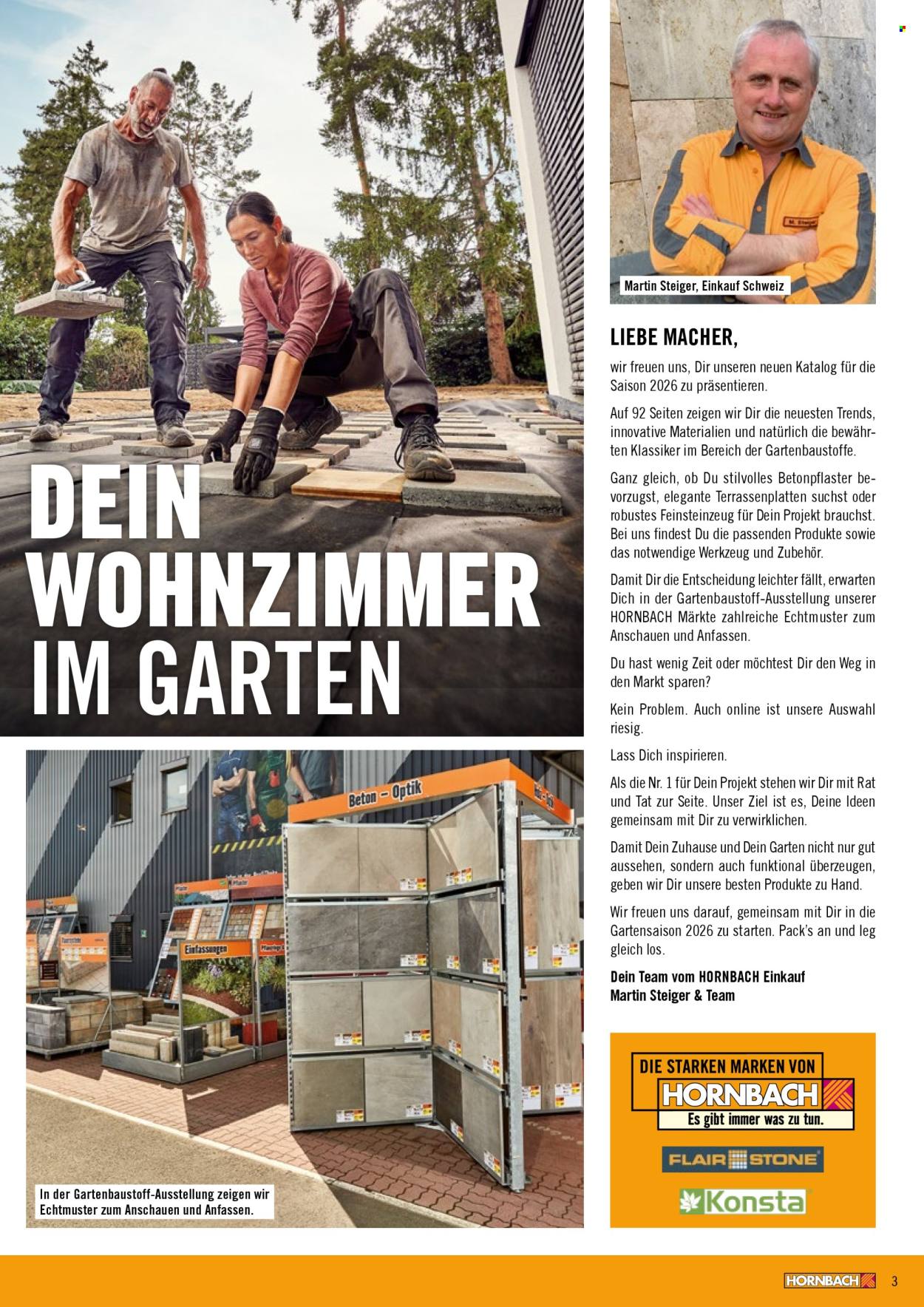 Prospekte Hornbach. Seite 3. Seite 3