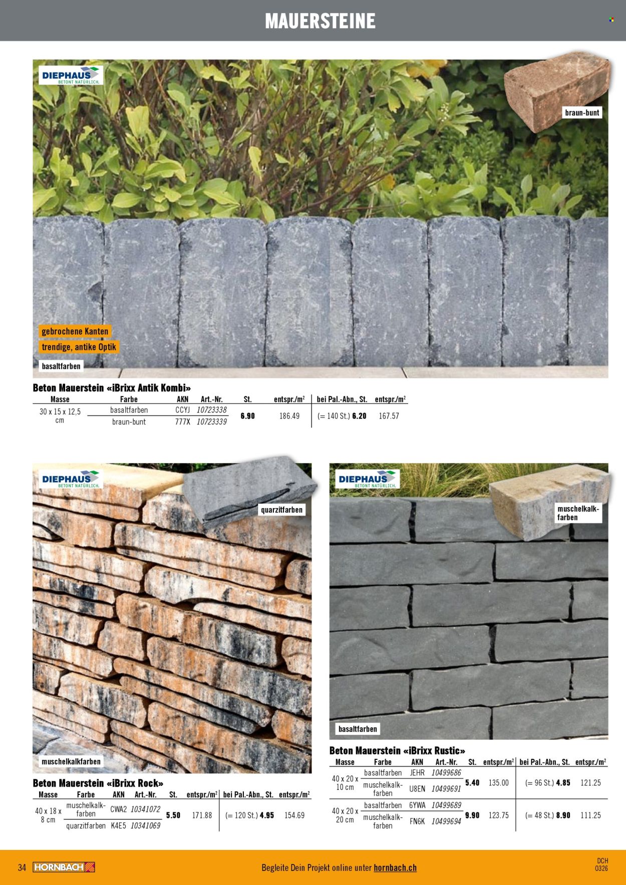 Prospekte Hornbach. Seite 34. Seite 34