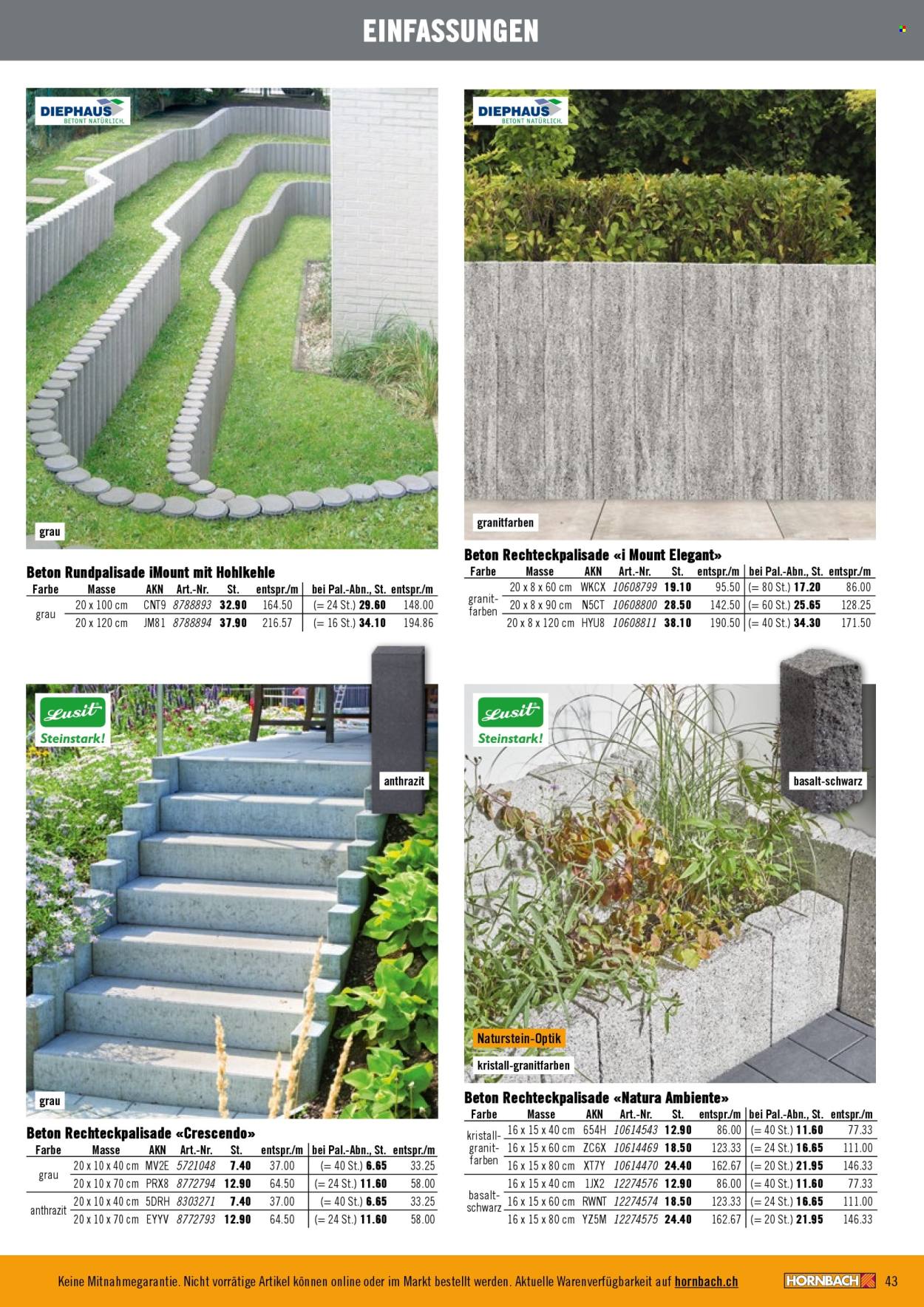 Prospekte Hornbach. Seite 43. Seite 43