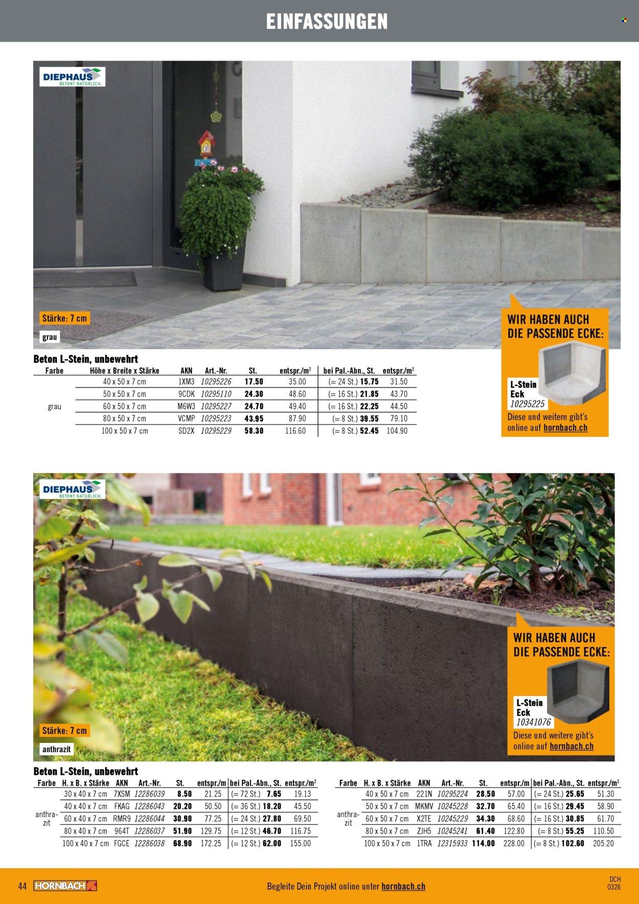 Prospekte Hornbach. Seite 44. Seite 44