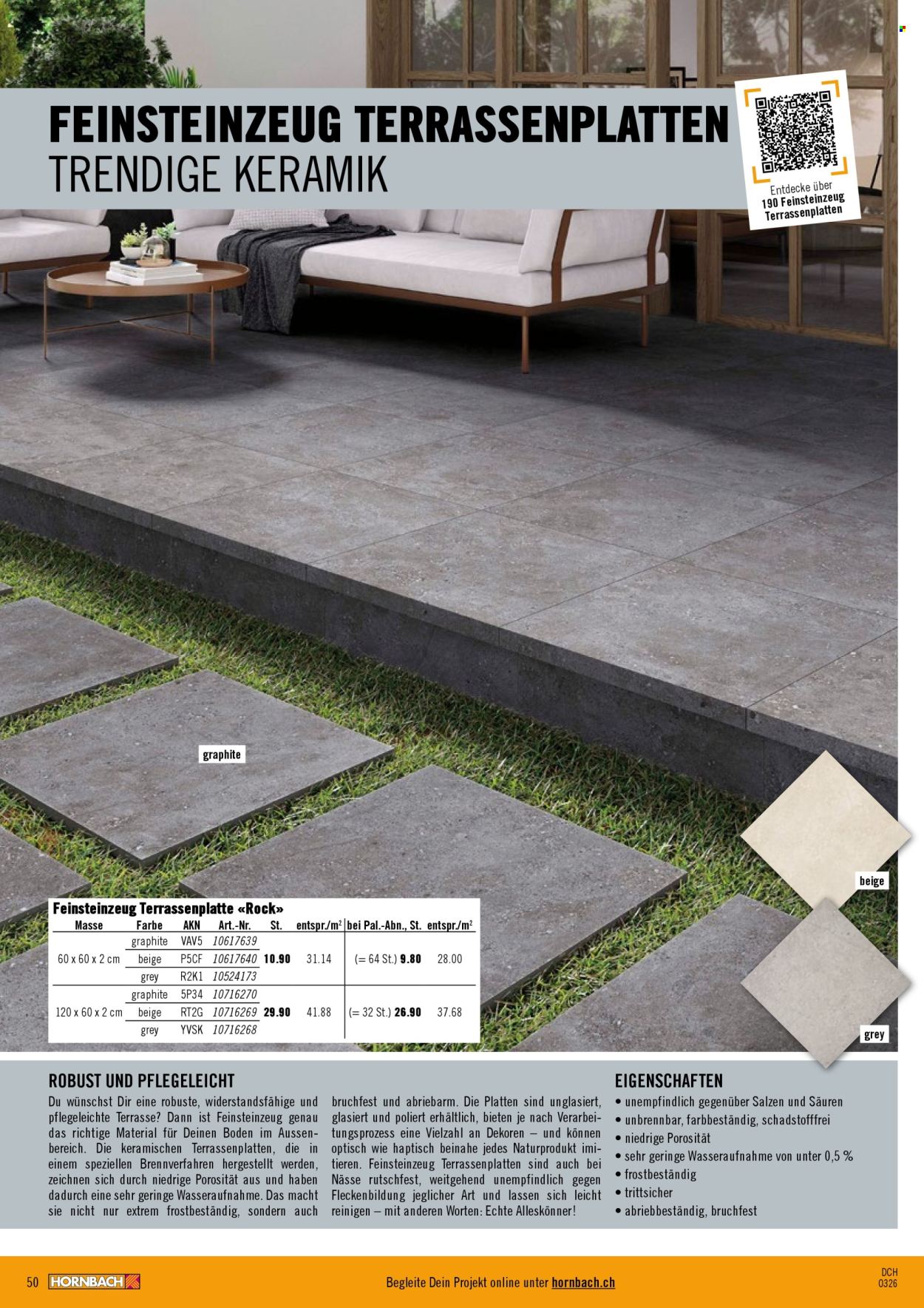 Prospekte Hornbach. Seite 50. Seite 50