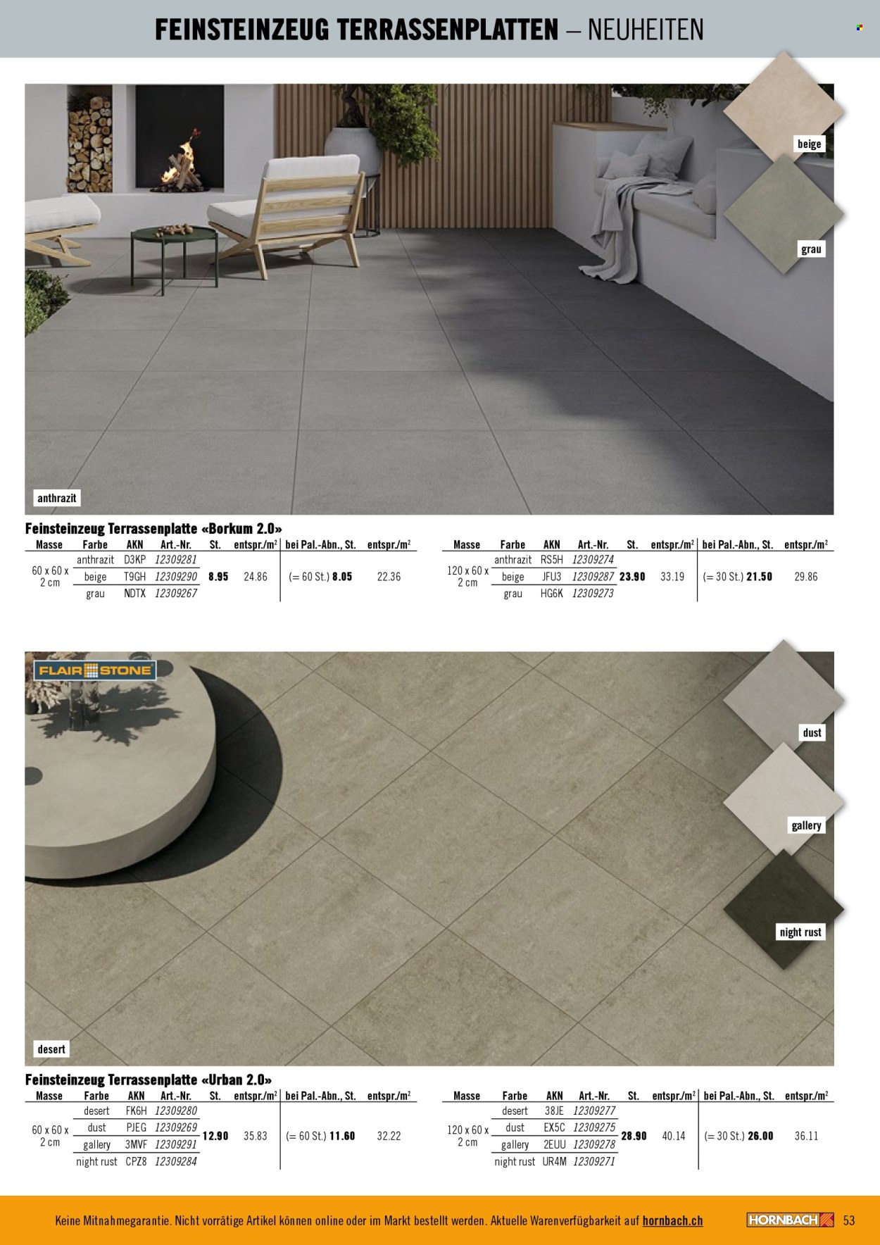 Prospekte Hornbach. Seite 53. Seite 53