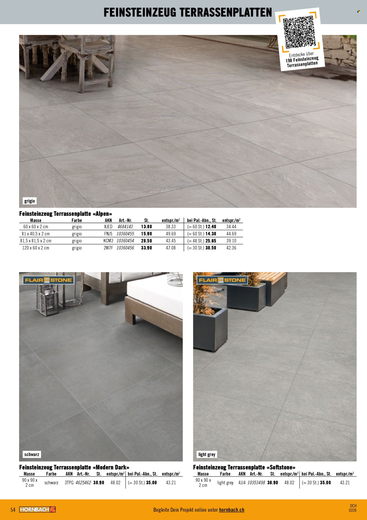 Prospekte Hornbach. Seite 54. Seite 54